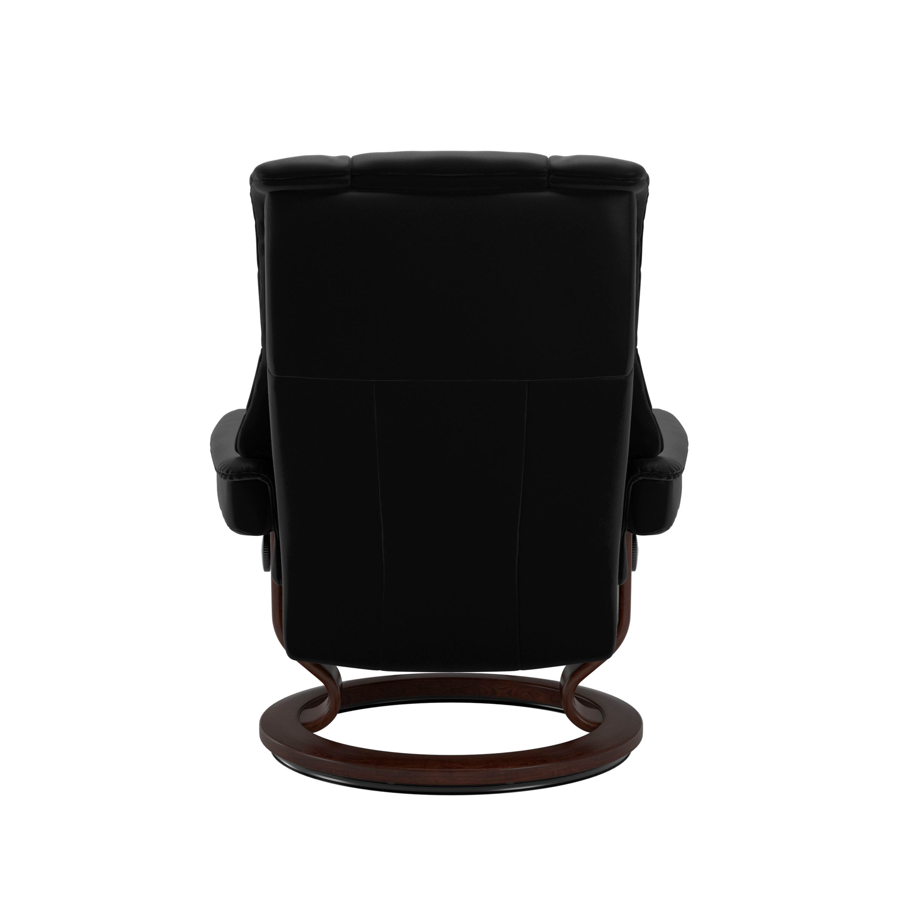Stressless Mayfair Classic Sessel mit Hocker M Leder Paloma Black Braun 