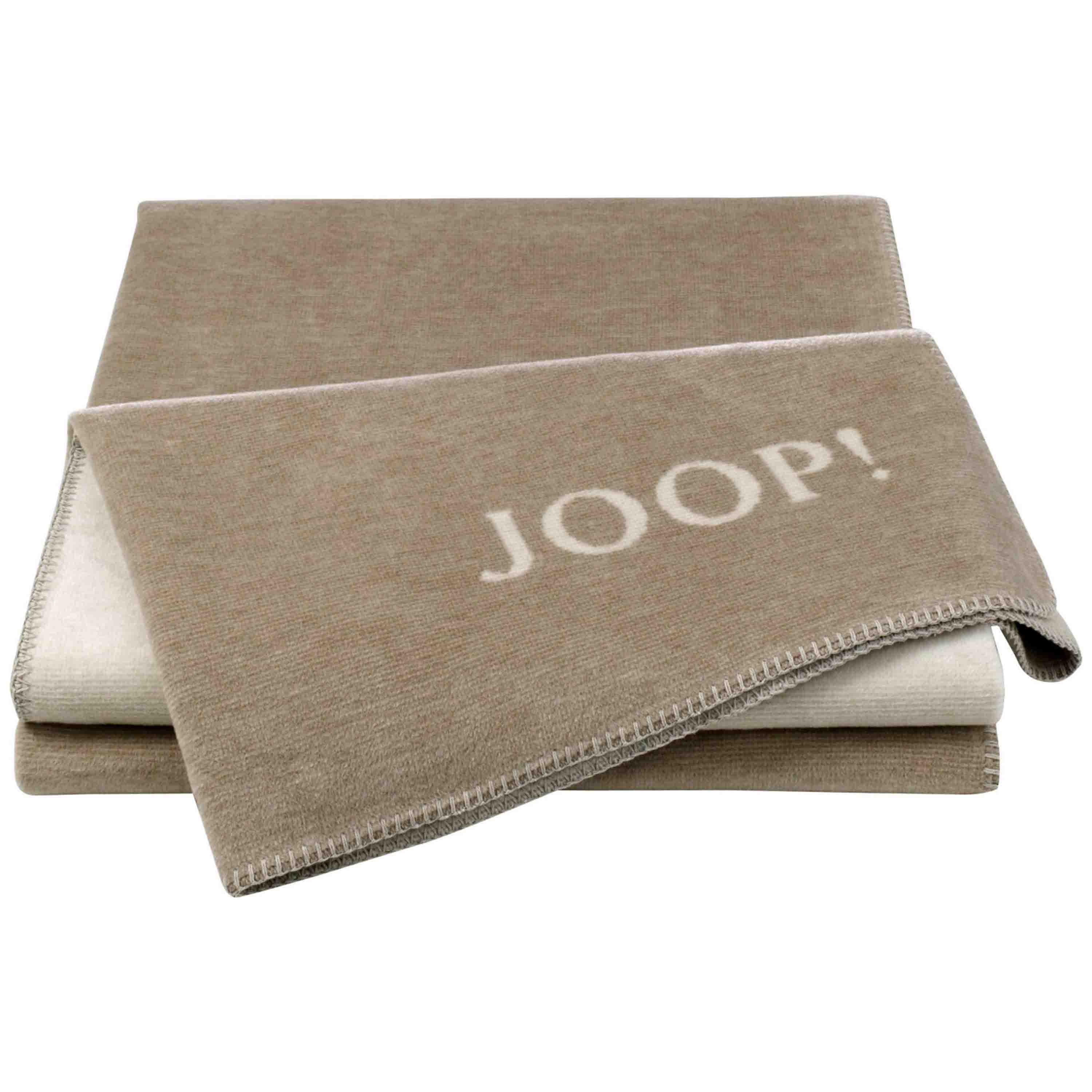 Joop! Wohndecke Melange Doubleface 150x200 cm Natur Sand