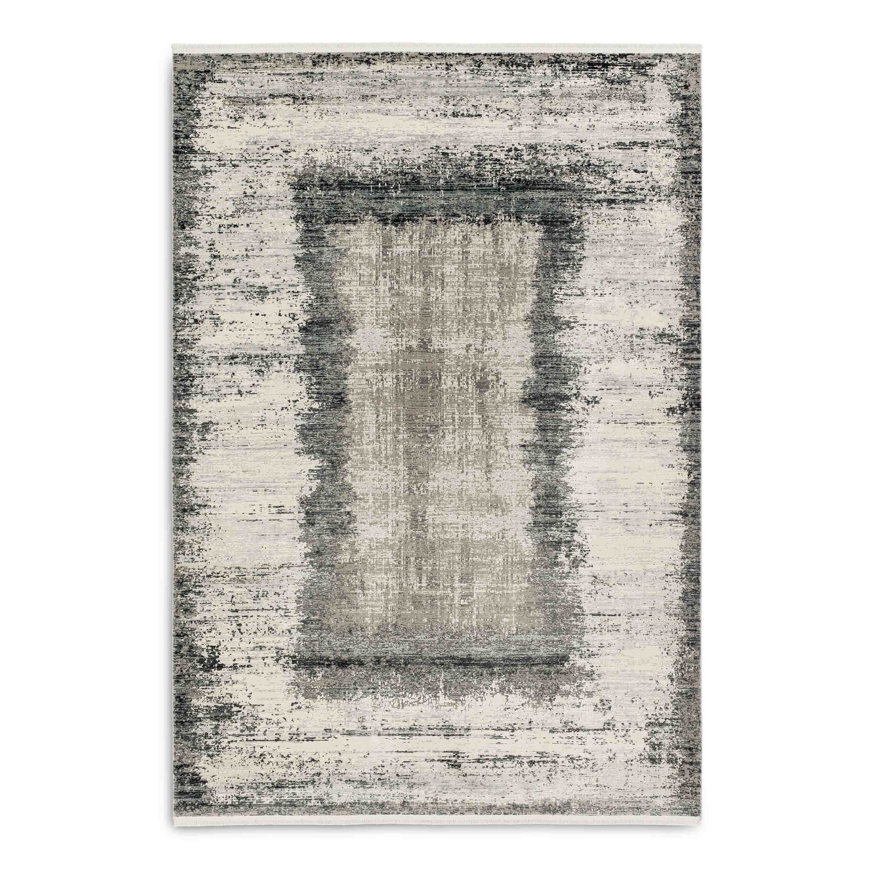 Astra Teppich Grandezza 80x150 cm Vintage Bordüre hellgrau