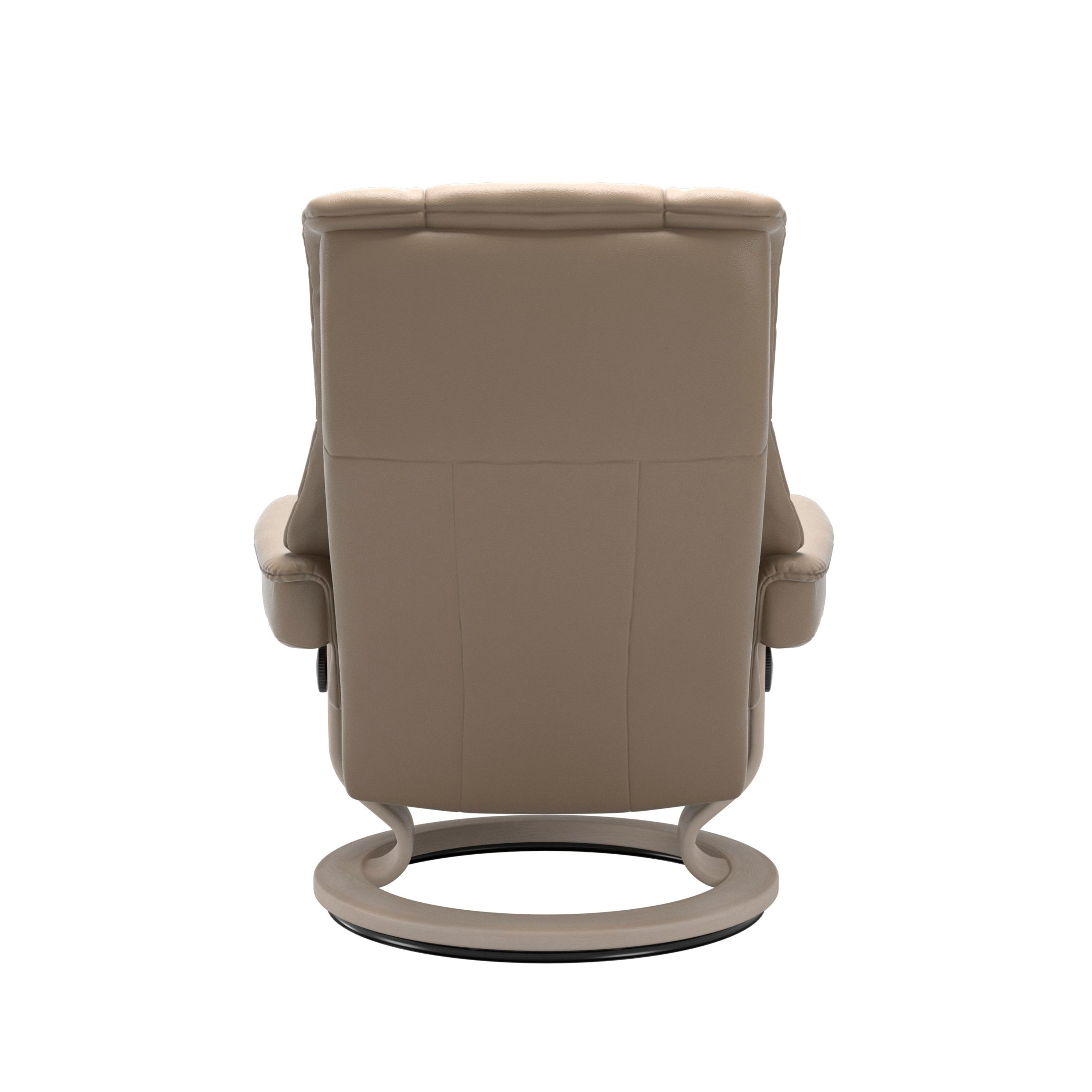 Stressless Mayfair Classic Sessel mit Hocker M Leder Cori Fog Whitewash 