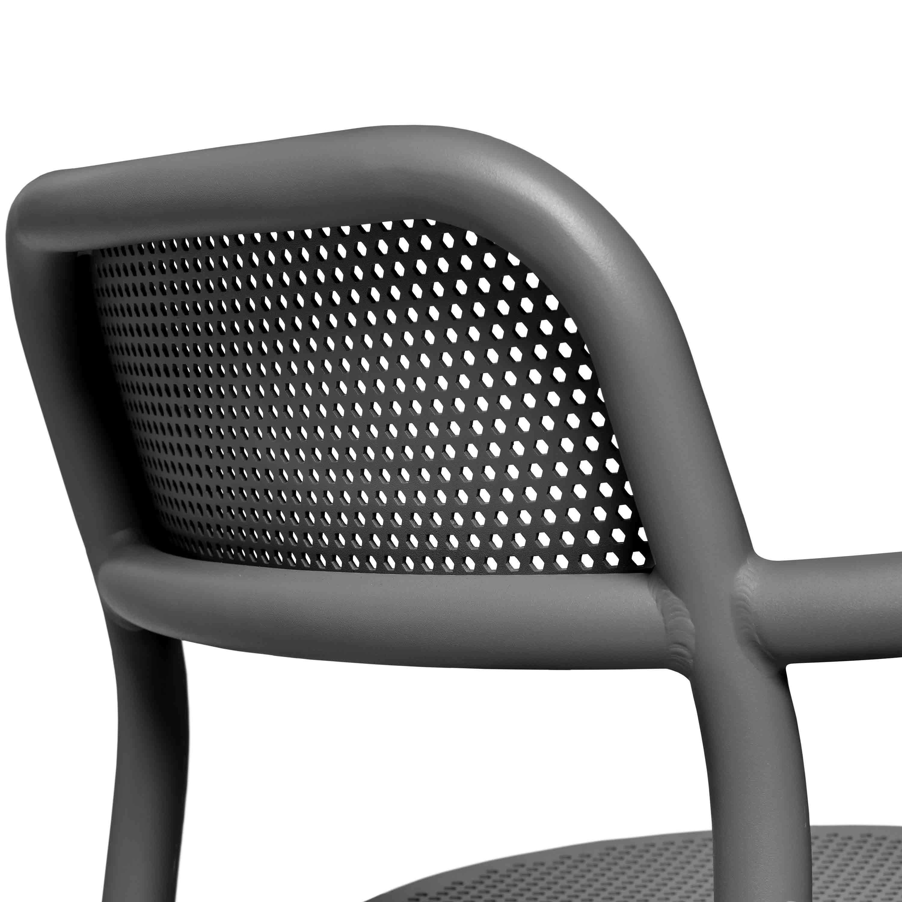 fatboy Gartenstuhl Toni Armchair 2er-Set Anthrazit fatboy Gartenstuhl Toni Armchair 2er-Set Anthrazit