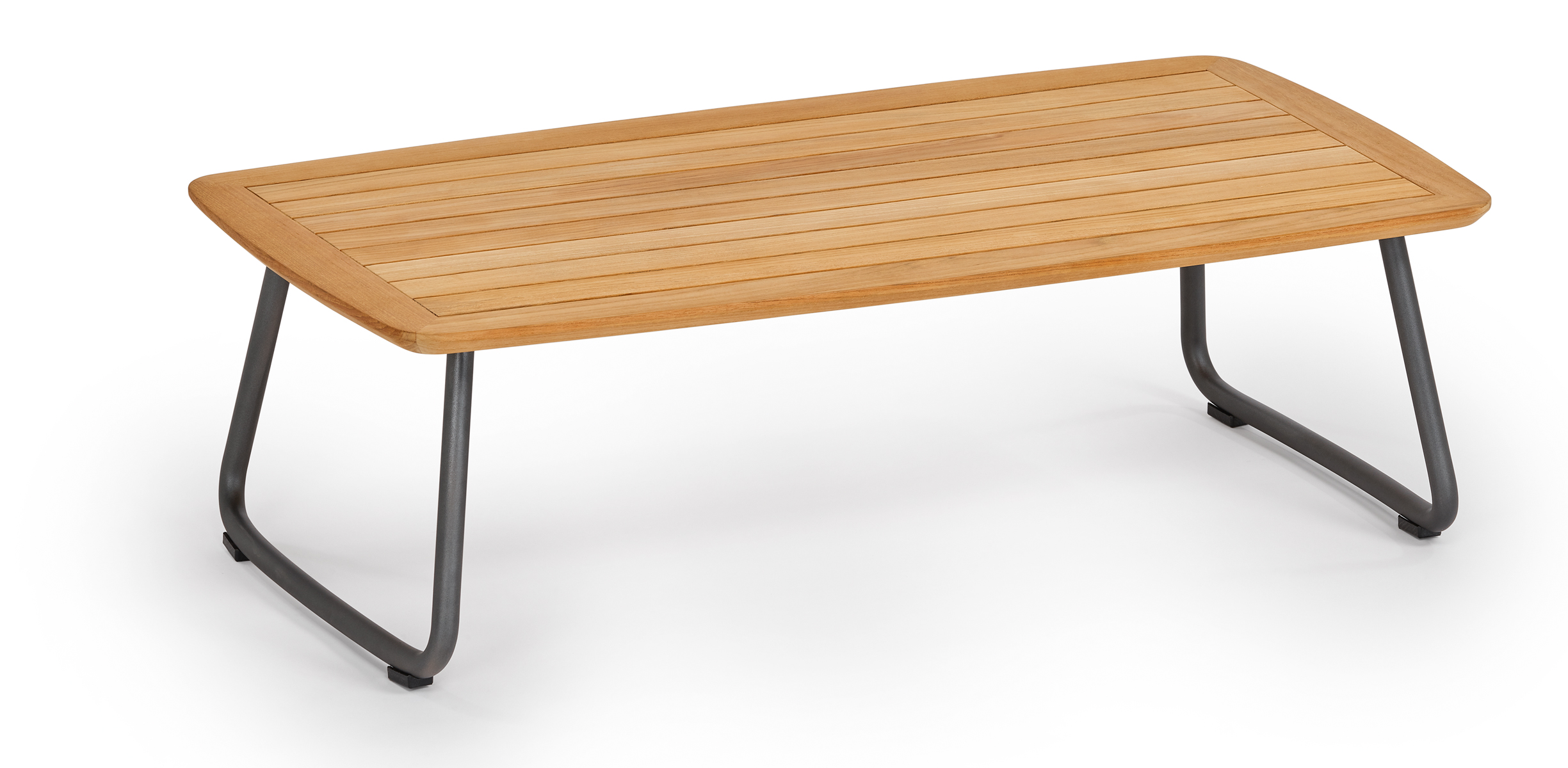 Weishäupl Garten-Beistelltisch Denia 115x55 cm Teak massiv