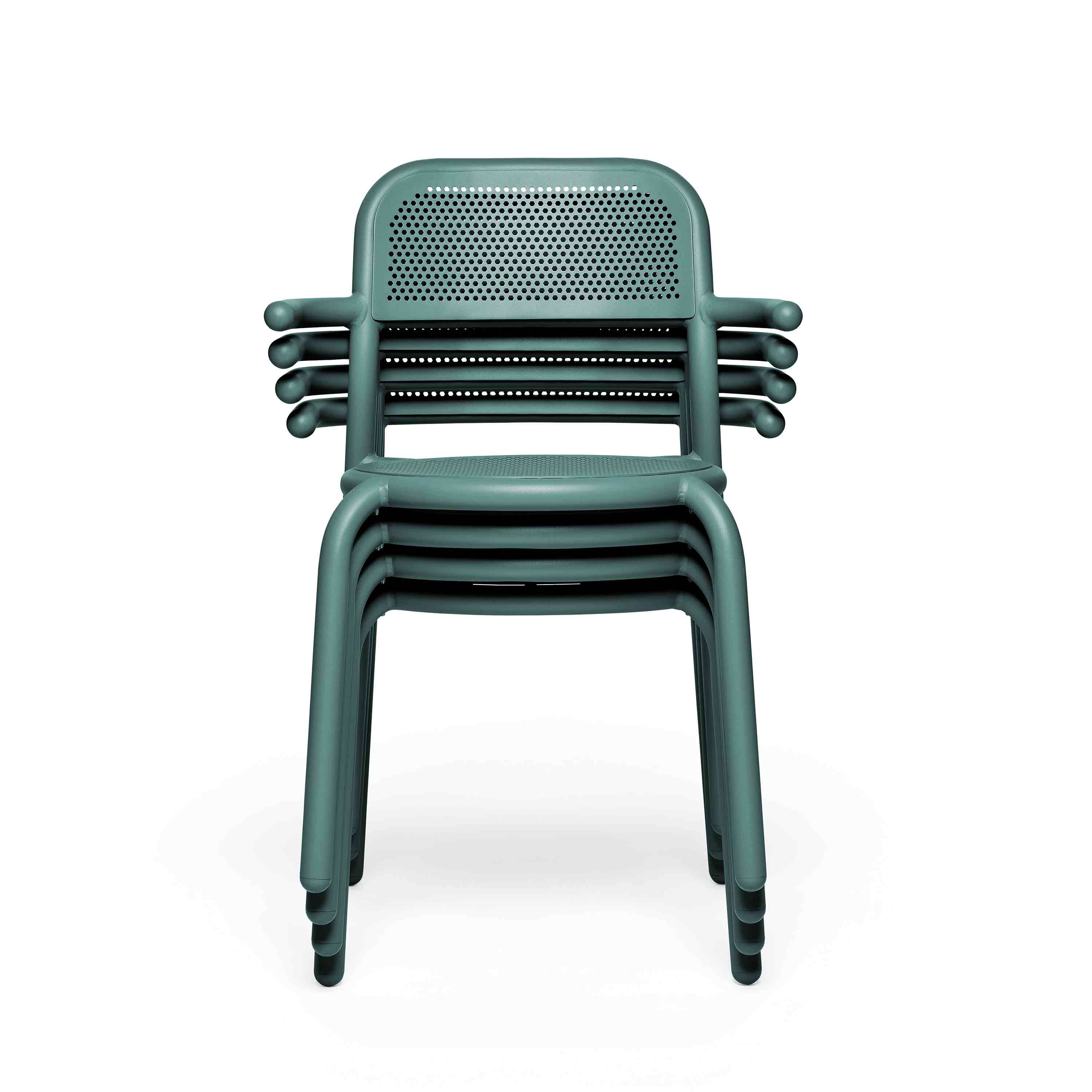 fatboy Gartenstuhl Toni Armchair 4er-Set Pine Green fatboy Gartenstuhl Toni Armchair 4er-Set Pine Green