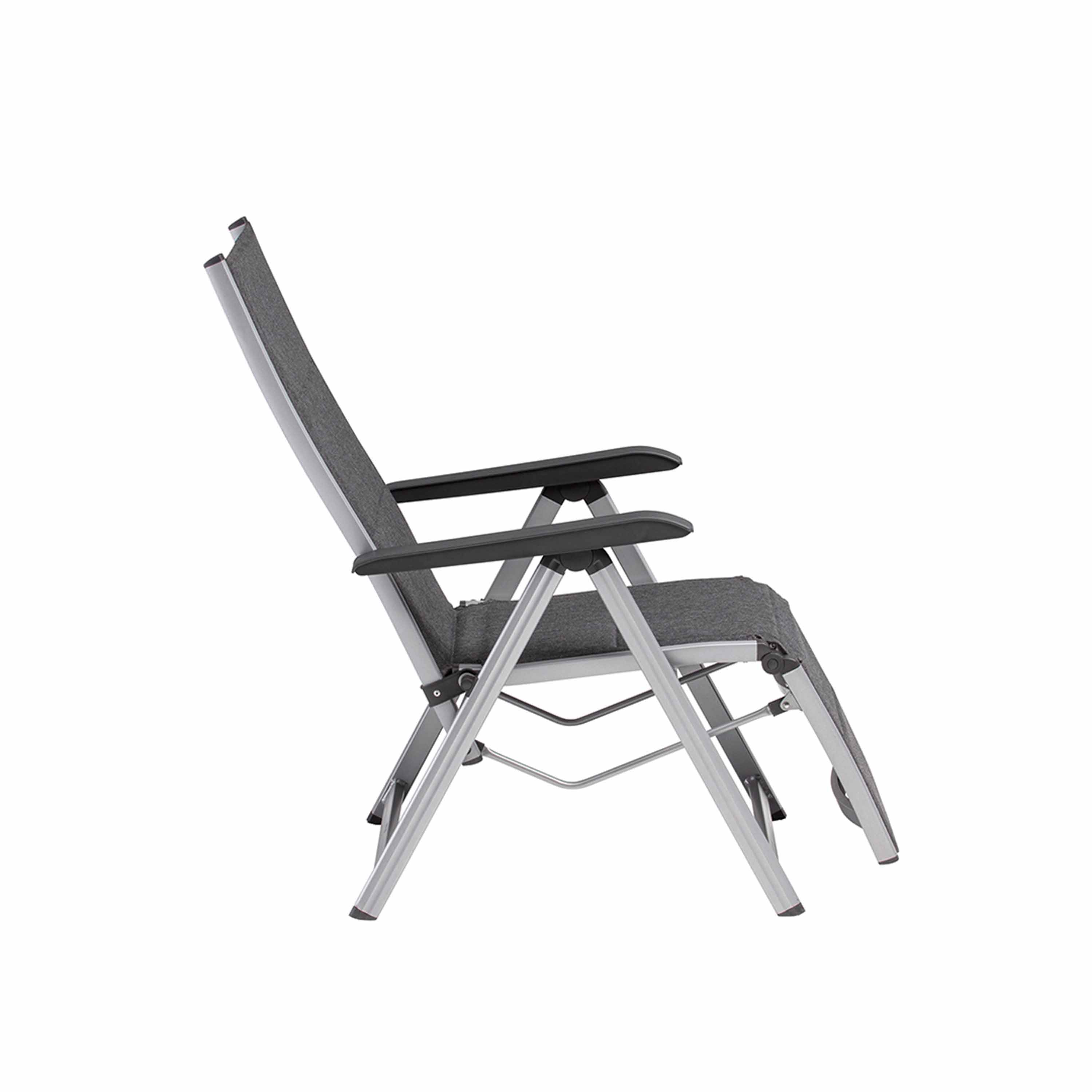 Kettler Gartensessel Basic Plus Padded Relaxsessel Silber/Anthrazit Kettler Gartensessel Basic Plus Padded Relaxsessel Silber/Anthrazit