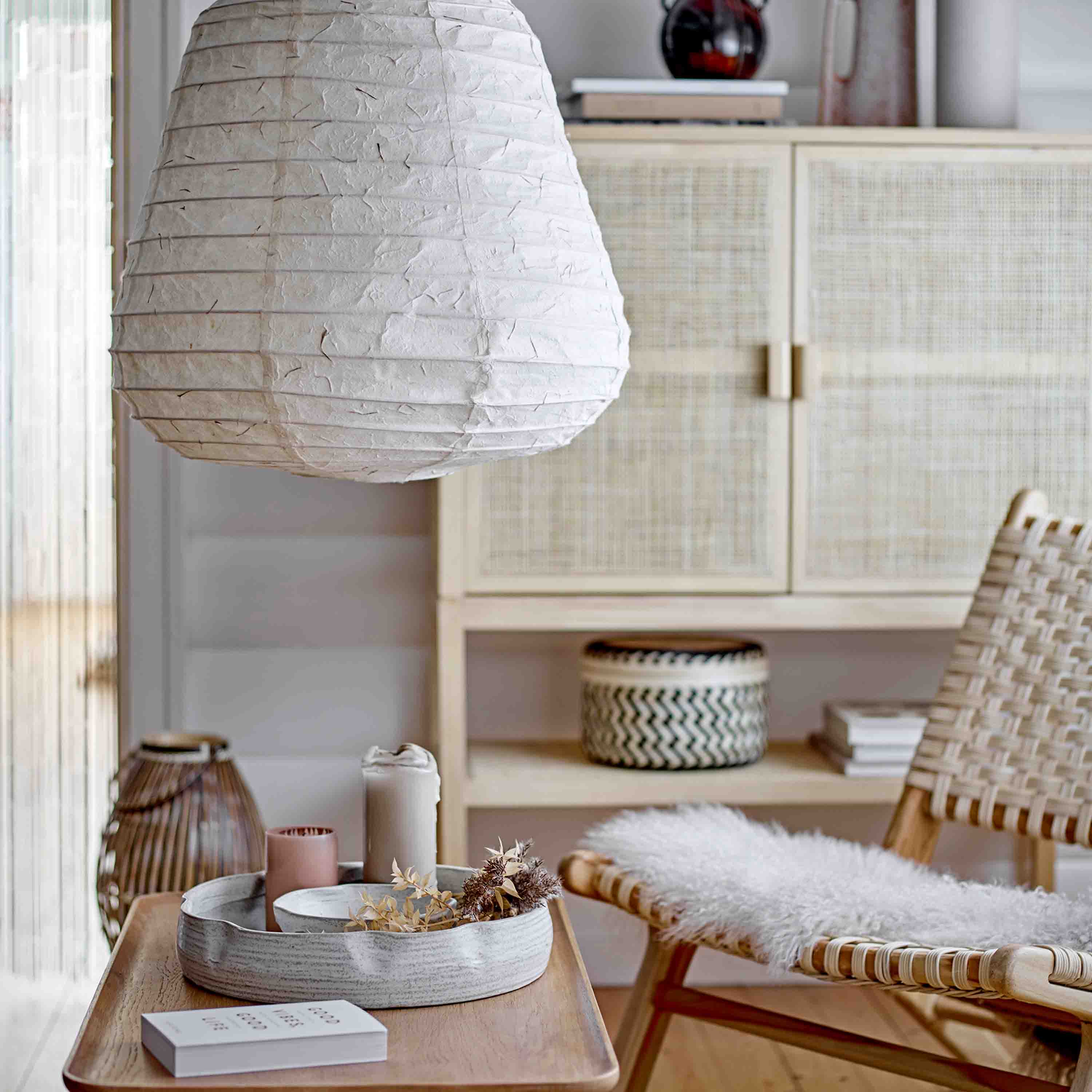 Bloomingville Korb Jacob 3er-Set Schwarz