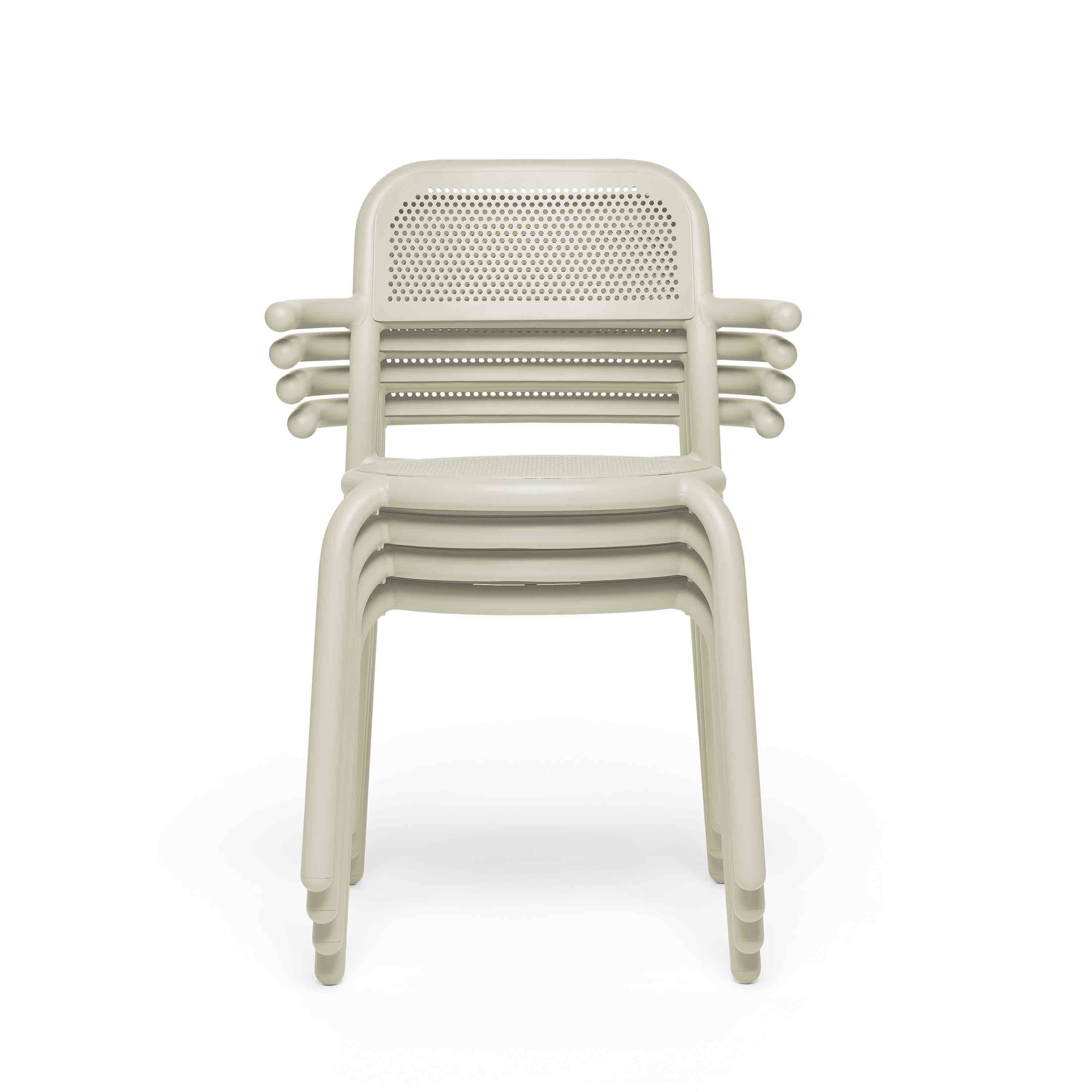 fatboy Gartenstuhl Toni Armchair 4er-Set Desert fatboy Gartenstuhl Toni Armchair 4er-Set Desert