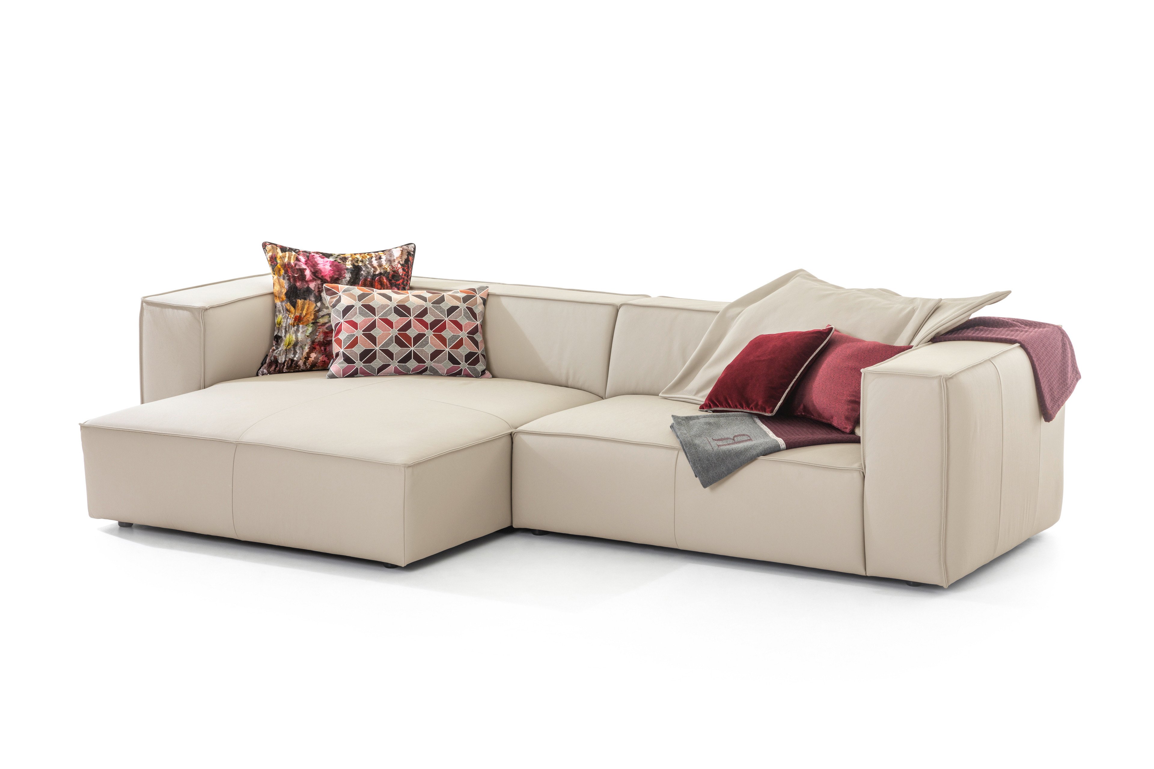 Willi Schillig Sofa 3-Sitzer Around The Block Longchair Links Eisgrau Willi Schillig Sofa 3-Sitzer Around The Block Longchair Links Eisgrau
