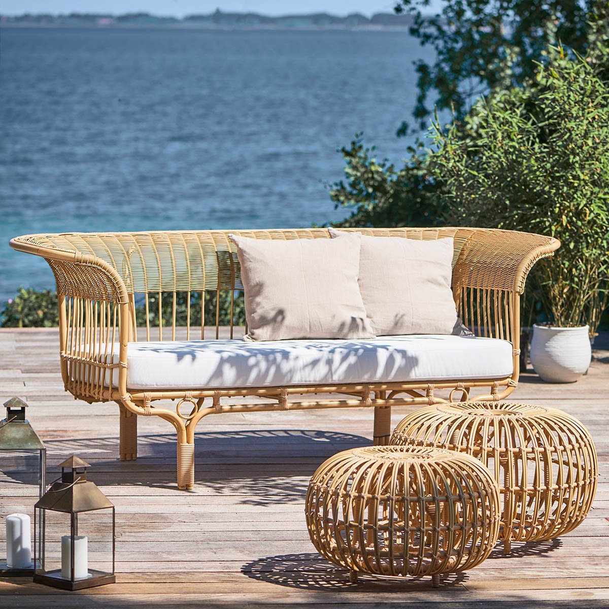 Sika Design Gartensofa Belladonna Natur