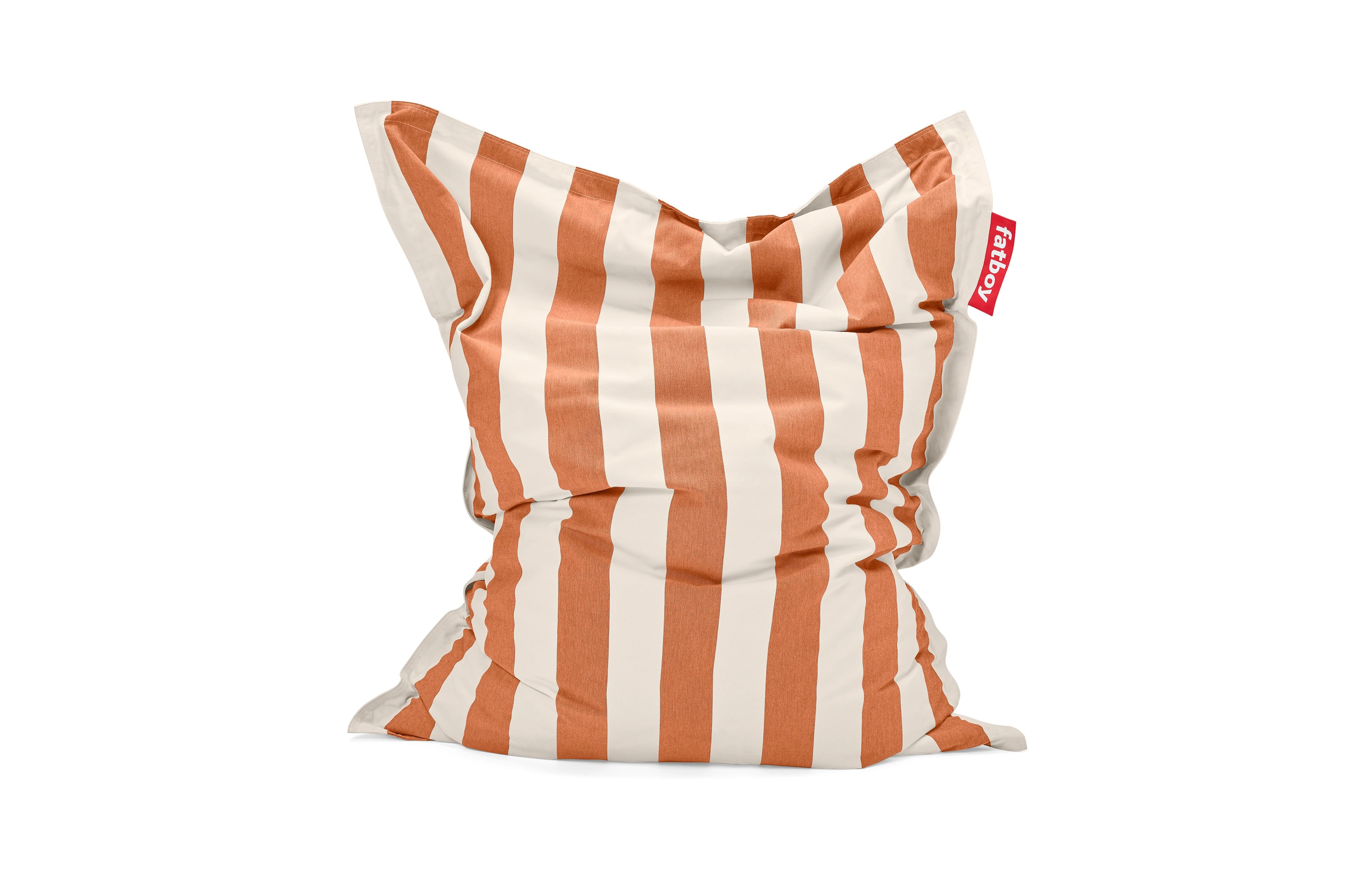 fatboy Sitzsack Original Outdoor Stripe Orange Creme