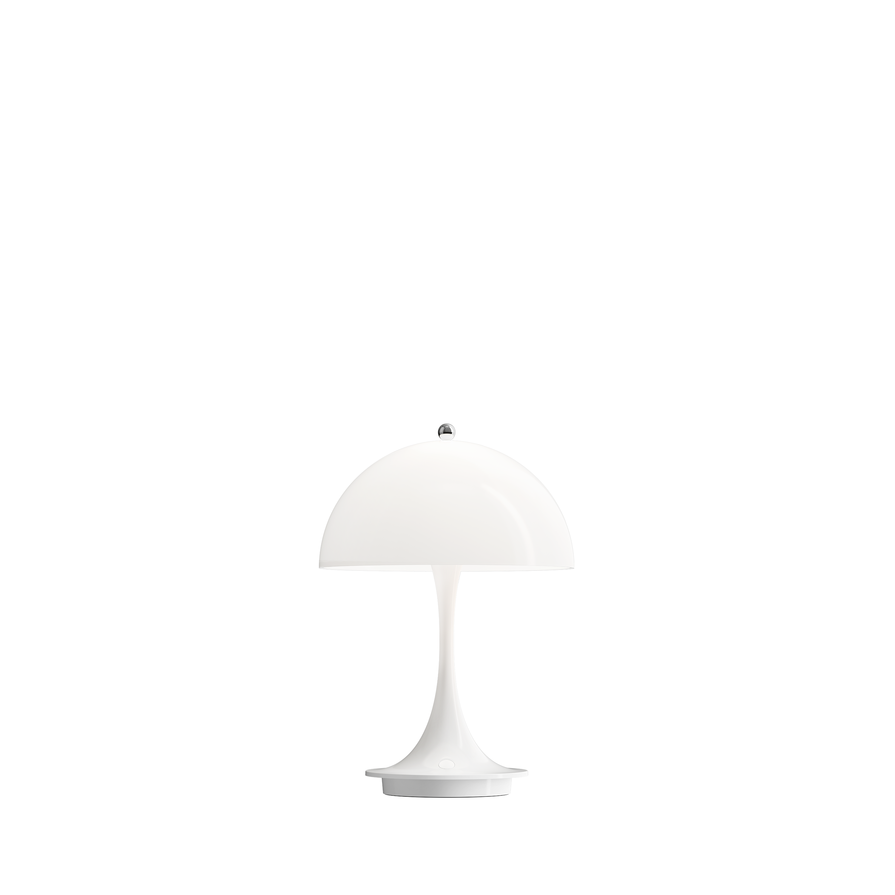 Louis Poulsen Tischleuchte Panthella Portable Opal