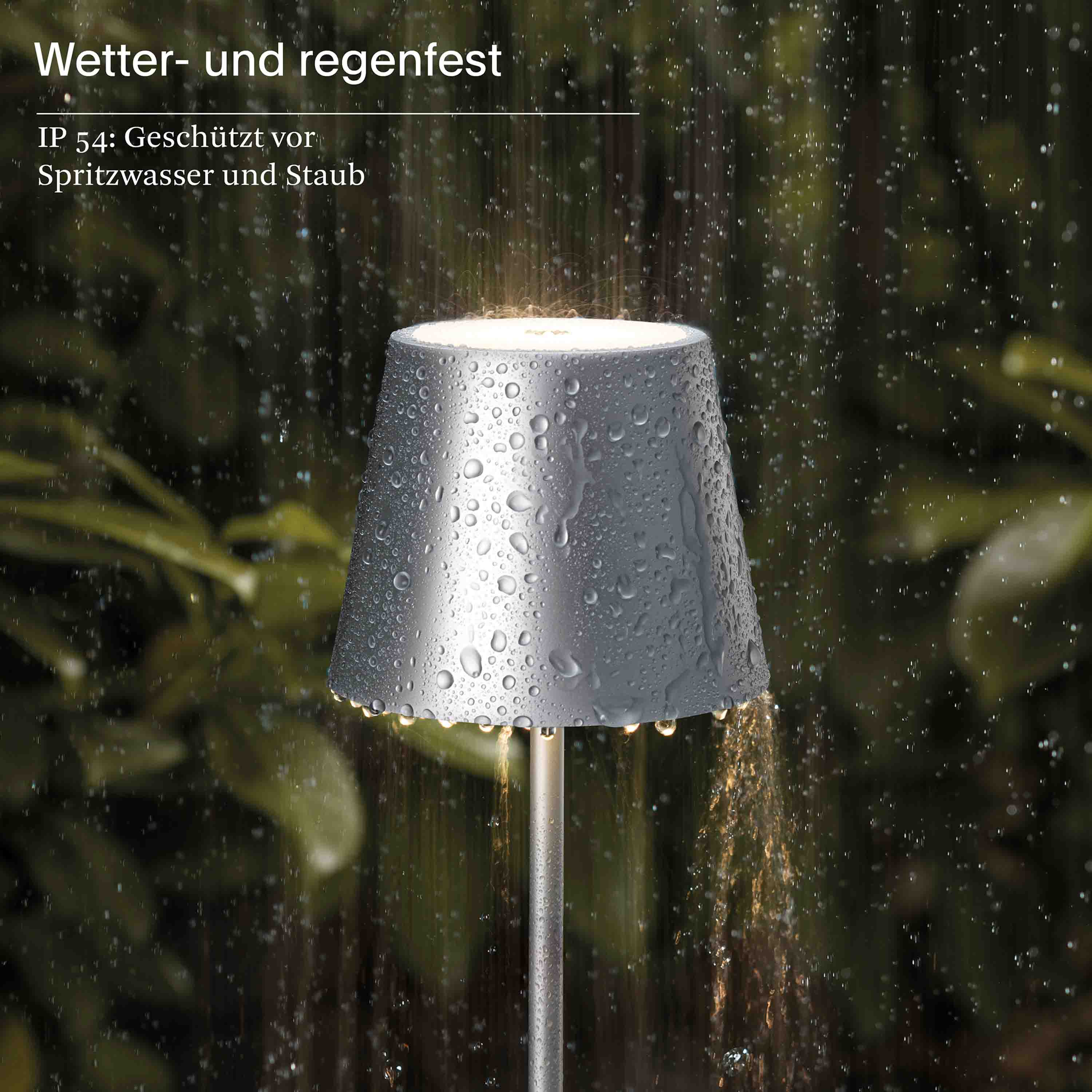 Sigor Tischleuchte Nuindie Mini 25cm Rund Silberfarben Sigor Tischleuchte Nuindie Mini 25cm Rund Silberfarben
