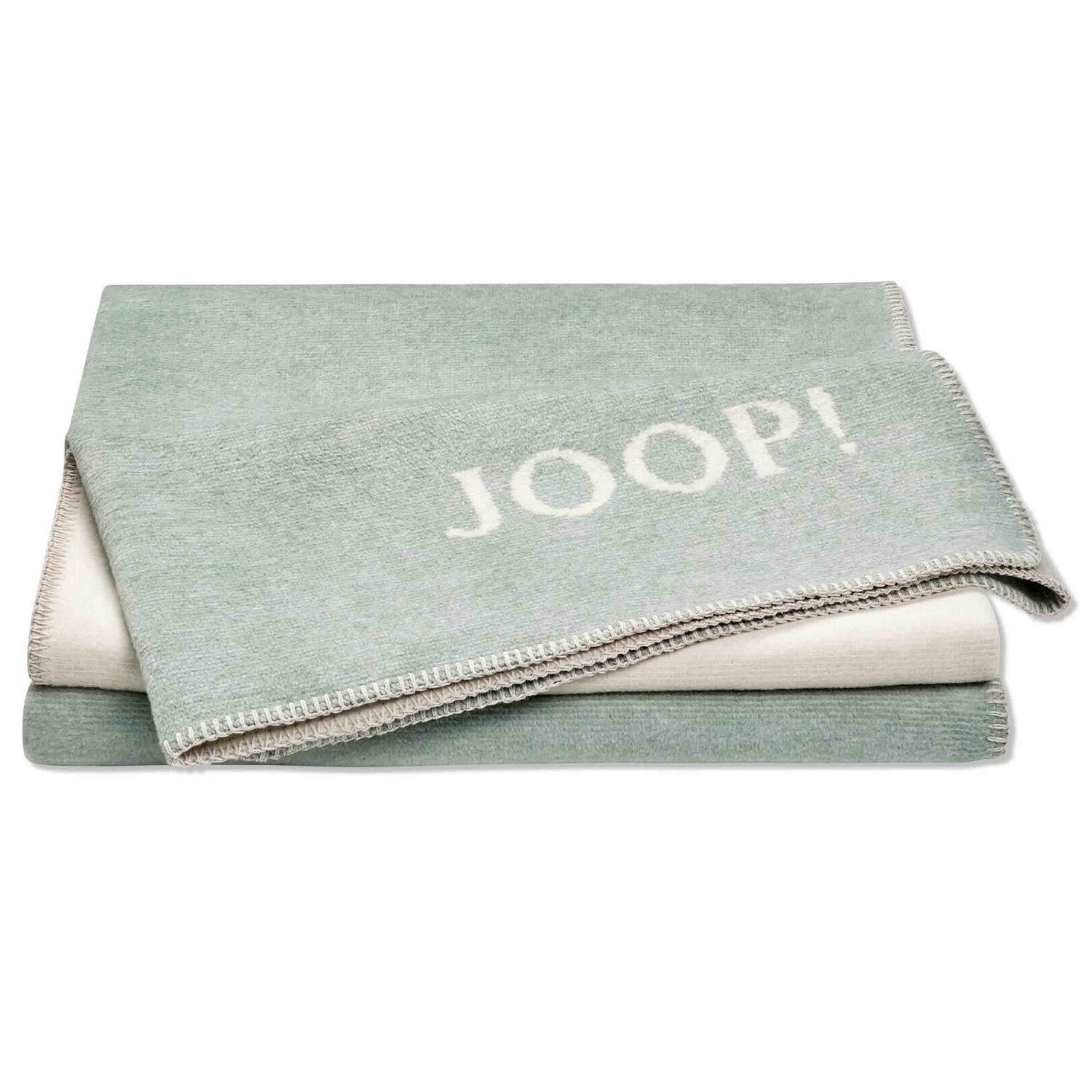 Joop! Wohndecke Melange Doubleface 150x200 cm Jade Natur