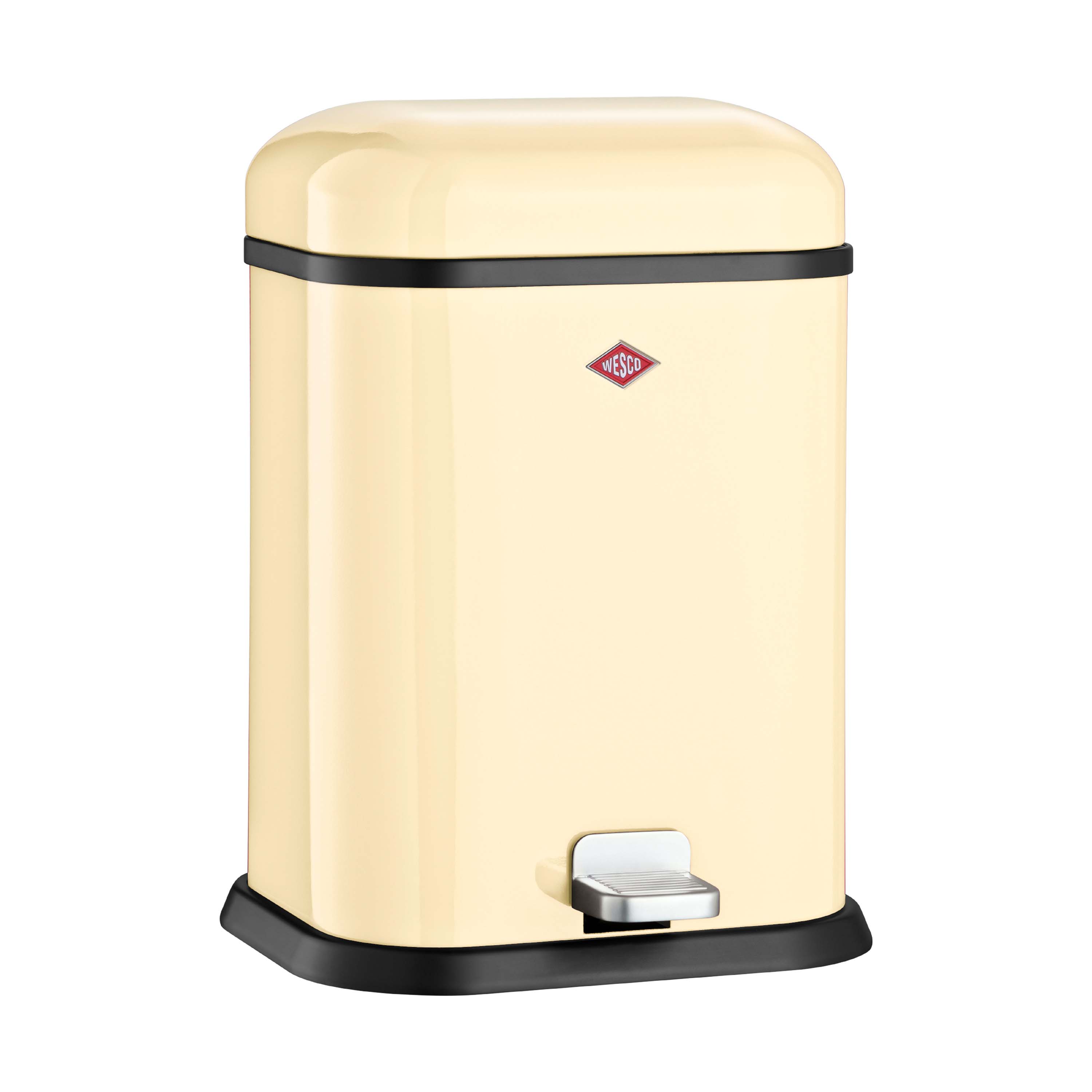 Wesco Mülleimer Single Boy Abfallsammler 13L Mandel