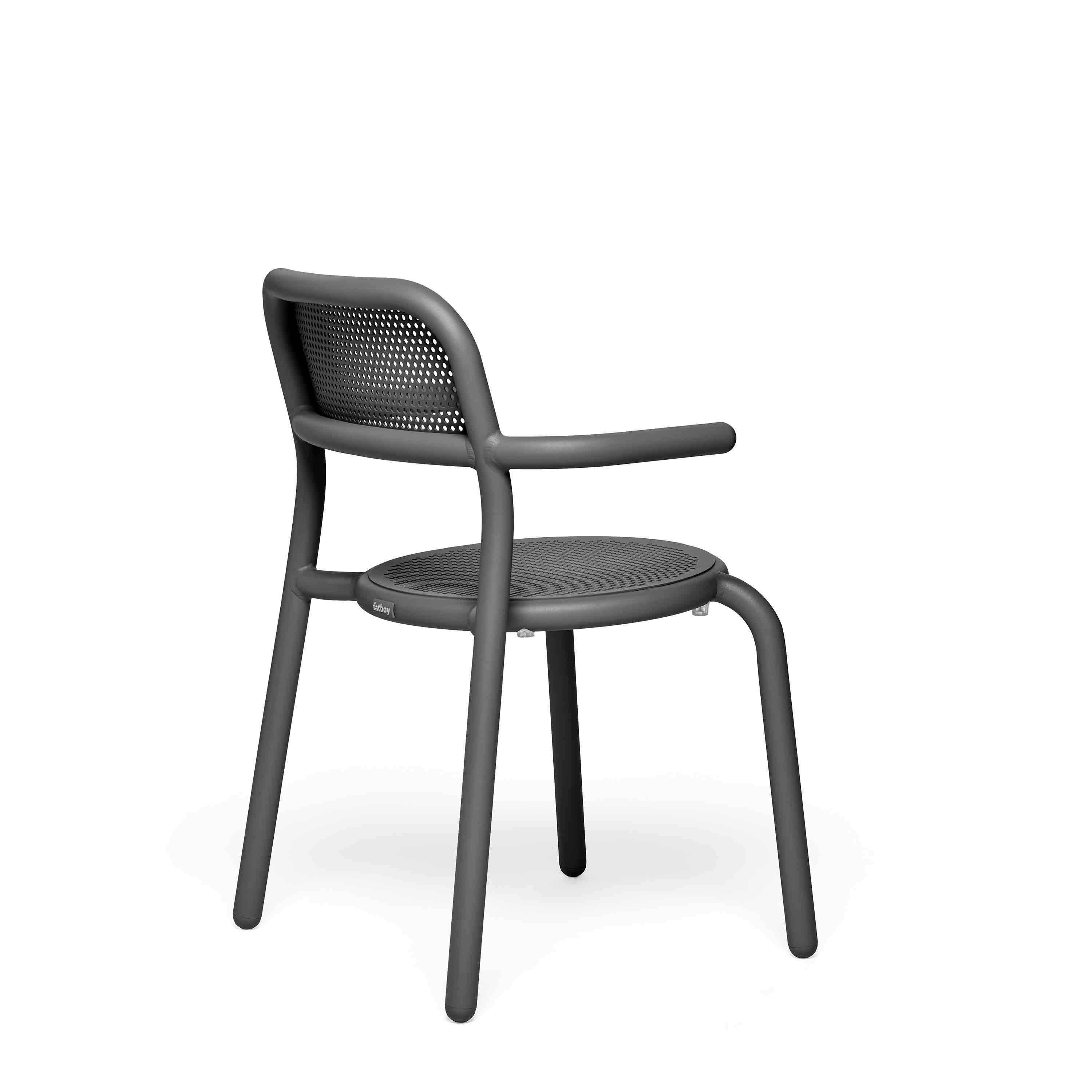 fatboy Gartenstuhl Toni Armchair 4er-Set Anthrazit fatboy Gartenstuhl Toni Armchair 4er-Set Anthrazit