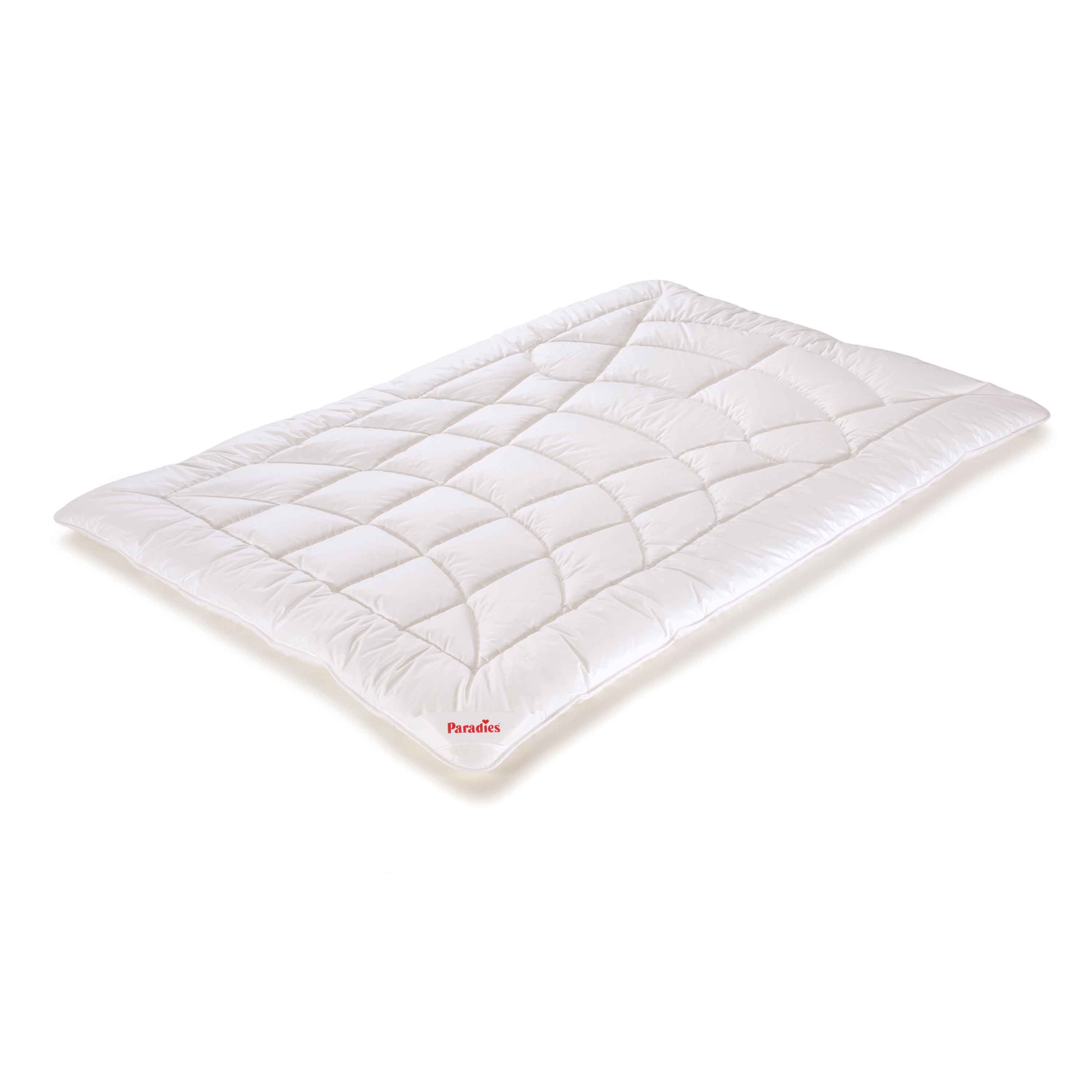 Paradies Winterbettdecke Dala Bio winterwarm 155x220 Weiß Paradies Winterbettdecke Dala Bio winterwarm 155x220 Weiß