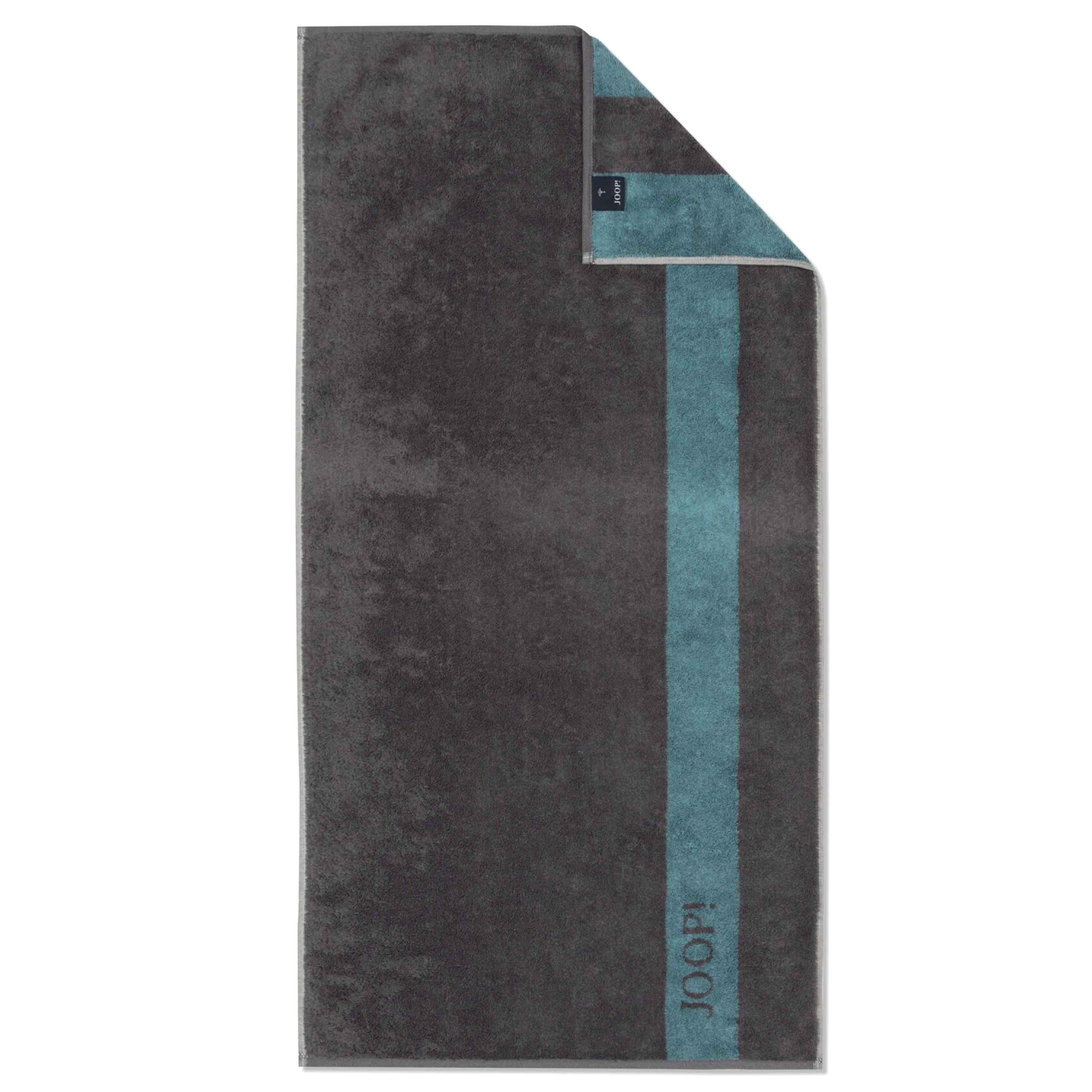 Joop! Handtuch Infinity Doubleface 50/100 (3er-Set) Graphit