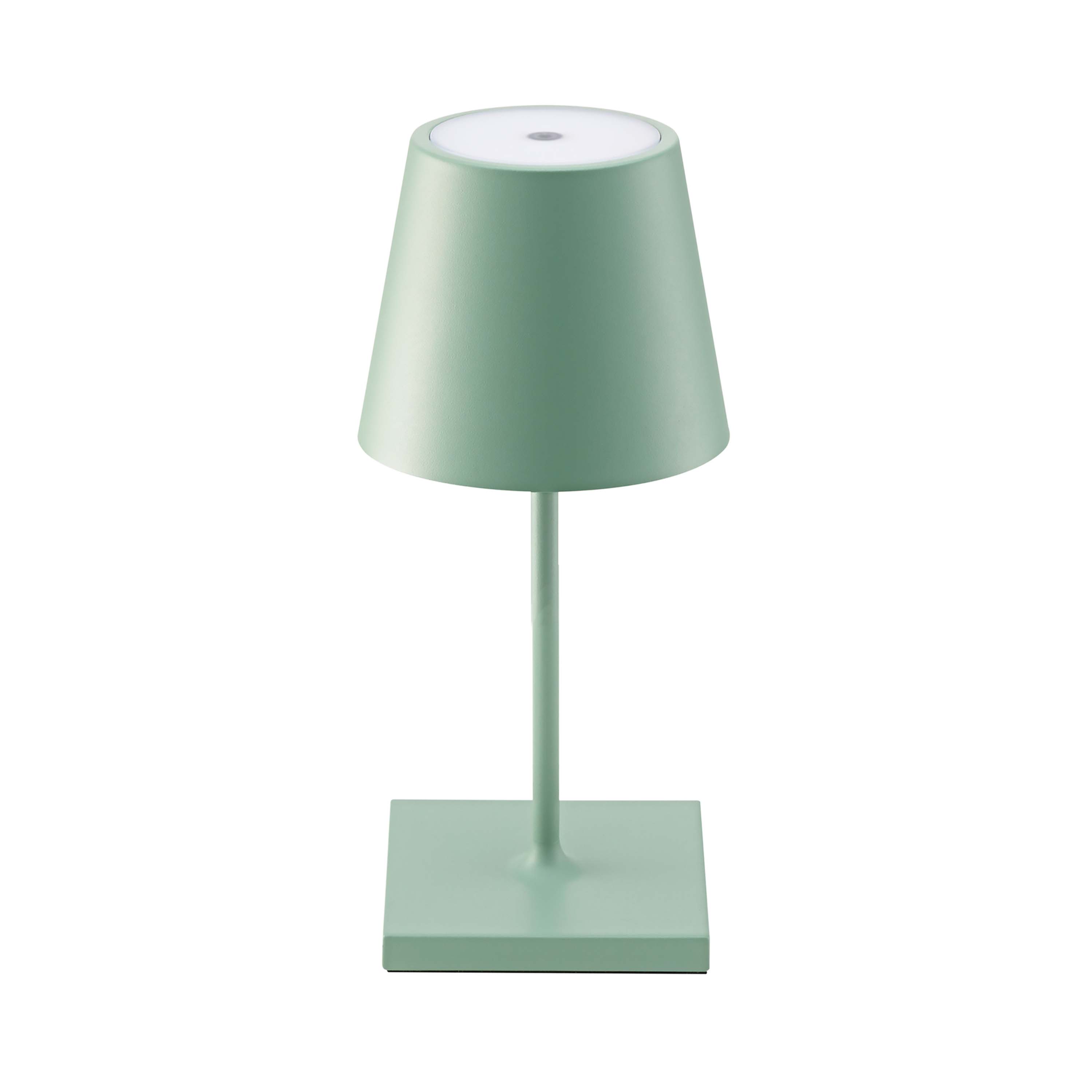 Sigor Tischleuchte Nuindie Mini 25cm Rund Salbeigrün