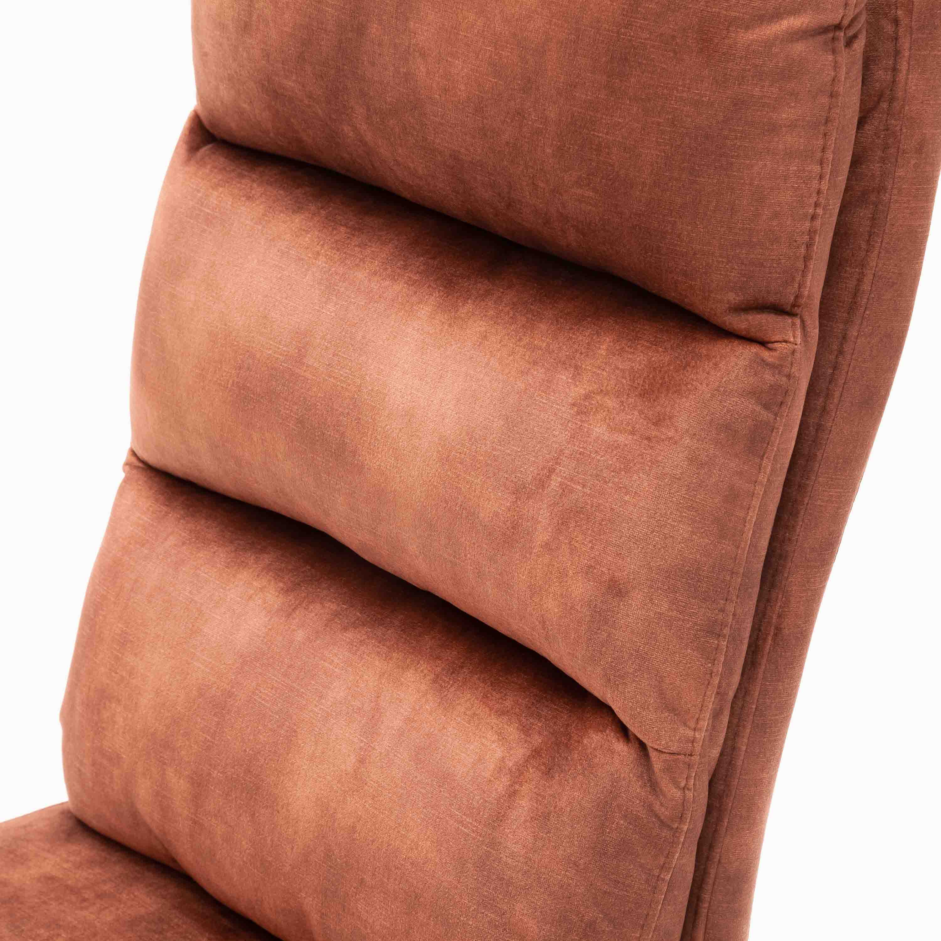 MCA Furniture Schwingstuhl Lampang 2er-Set Rostbraun MCA Furniture Schwingstuhl Lampang 2er-Set Rostbraun