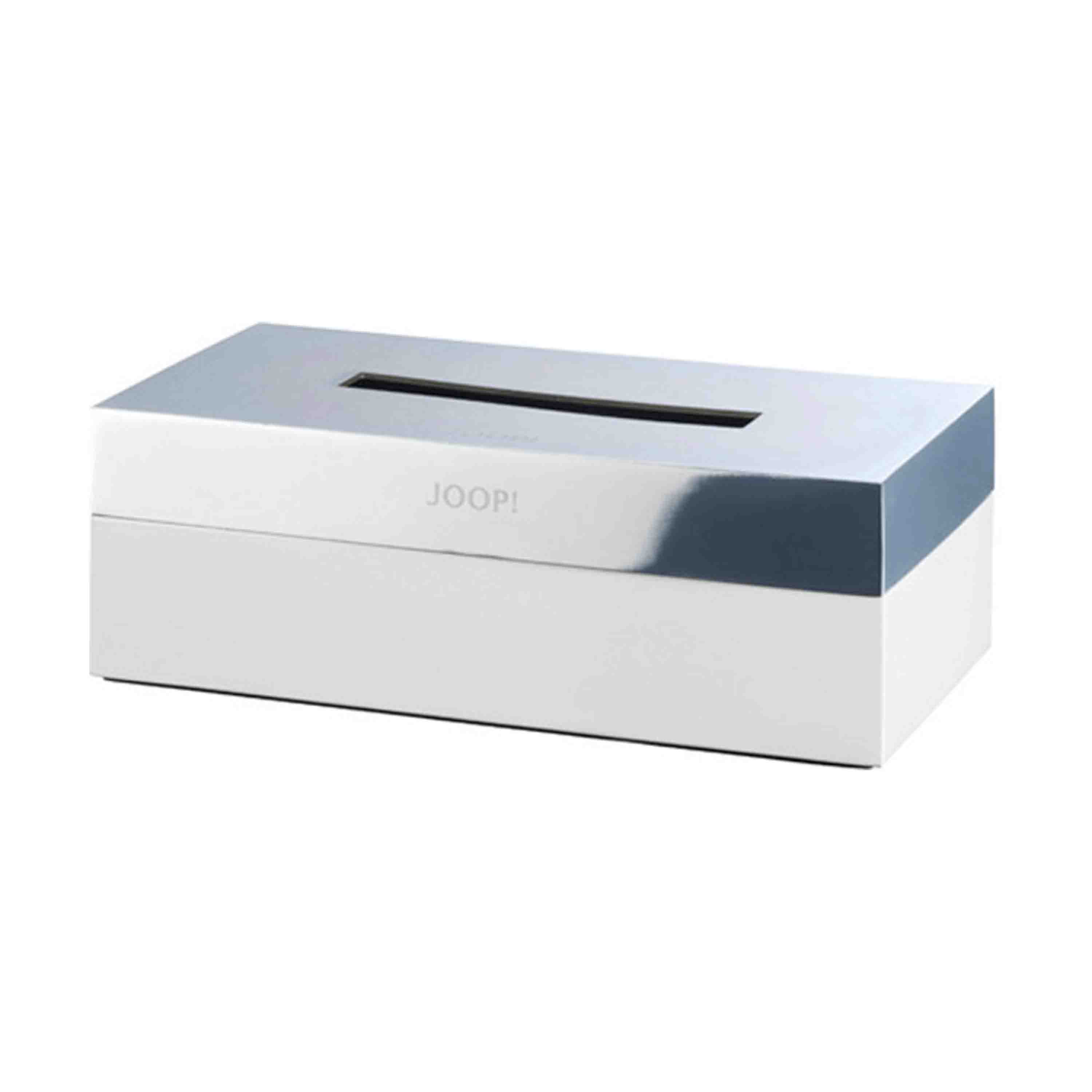 Joop! Kosmetiktuchspender Chromeline Kleenexbox Chrom Stein
