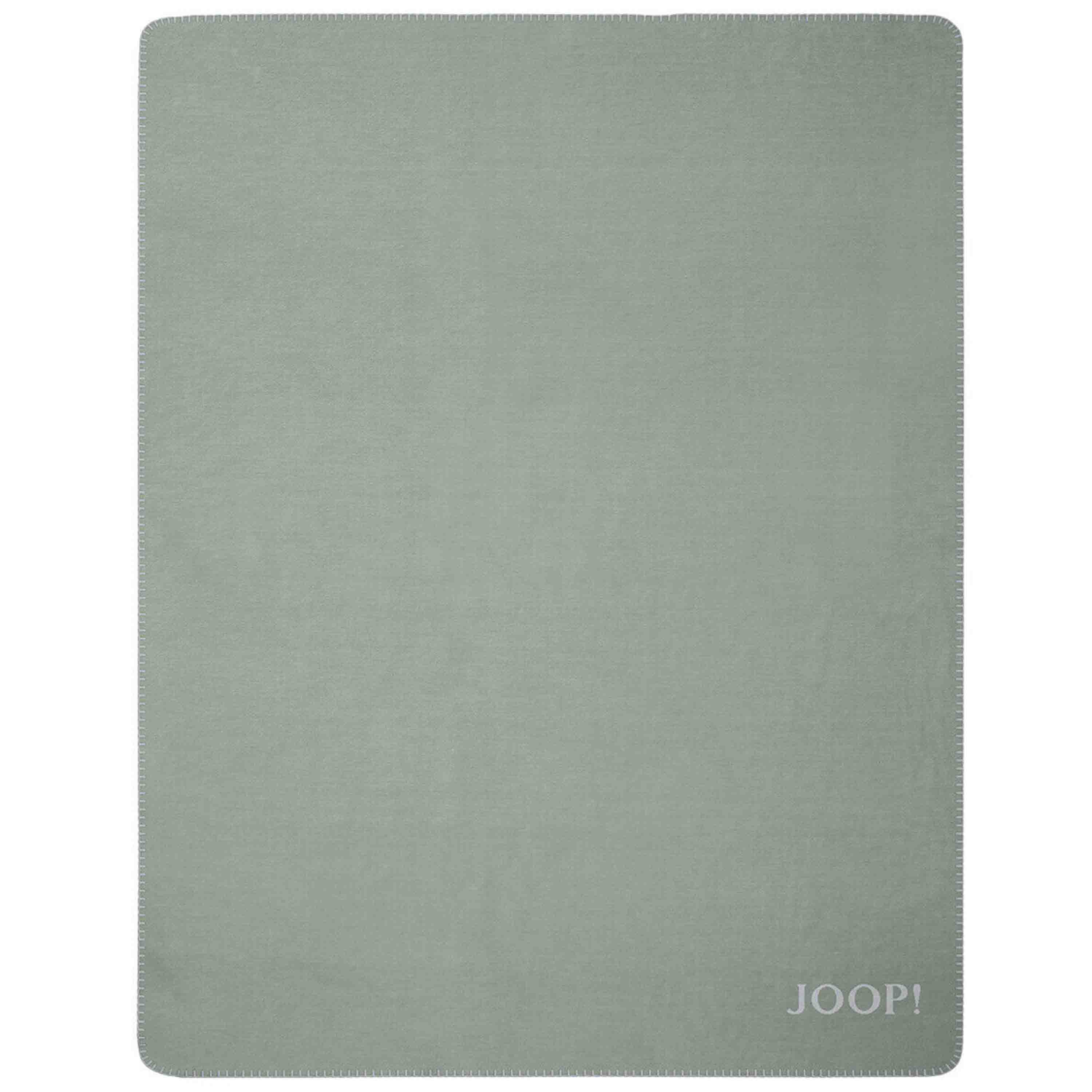 Joop! Wohndecke Uni Doubleface 150x200 cm Jade Natur