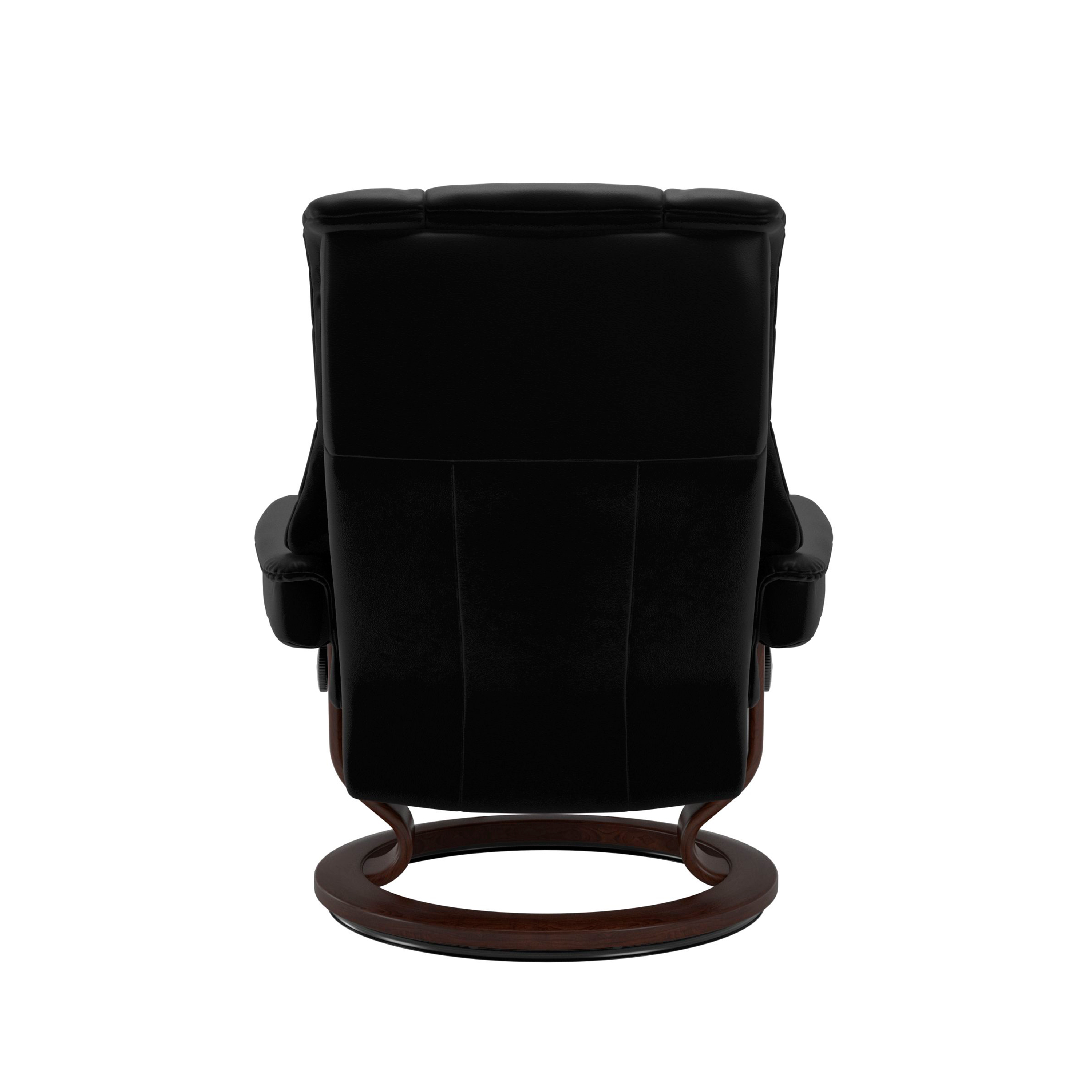 Stressless Mayfair Classic Sessel mit Hocker M Leder Batick Black Braun 