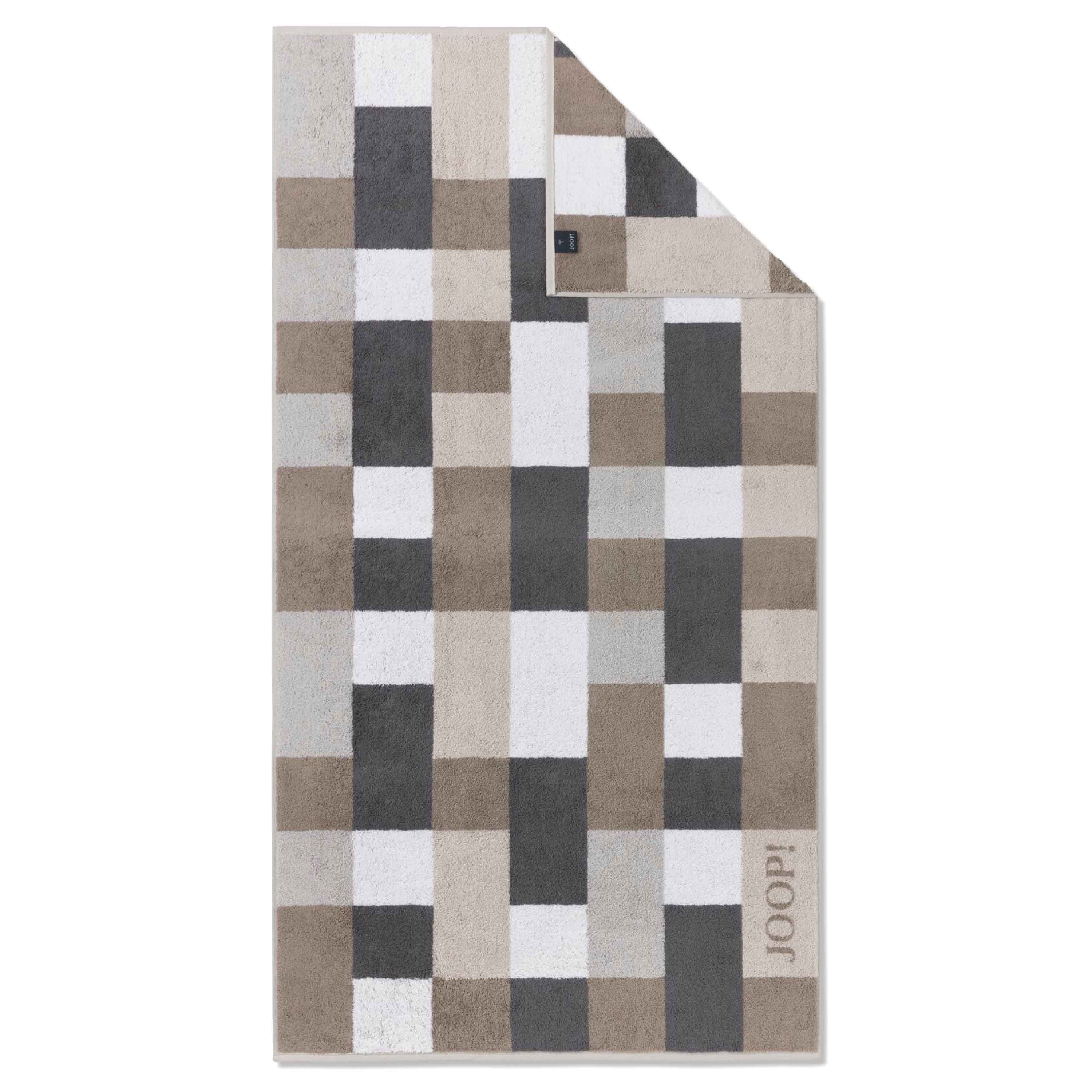 Joop! Duschtuch Infinity Mosaic 80/150 Sand