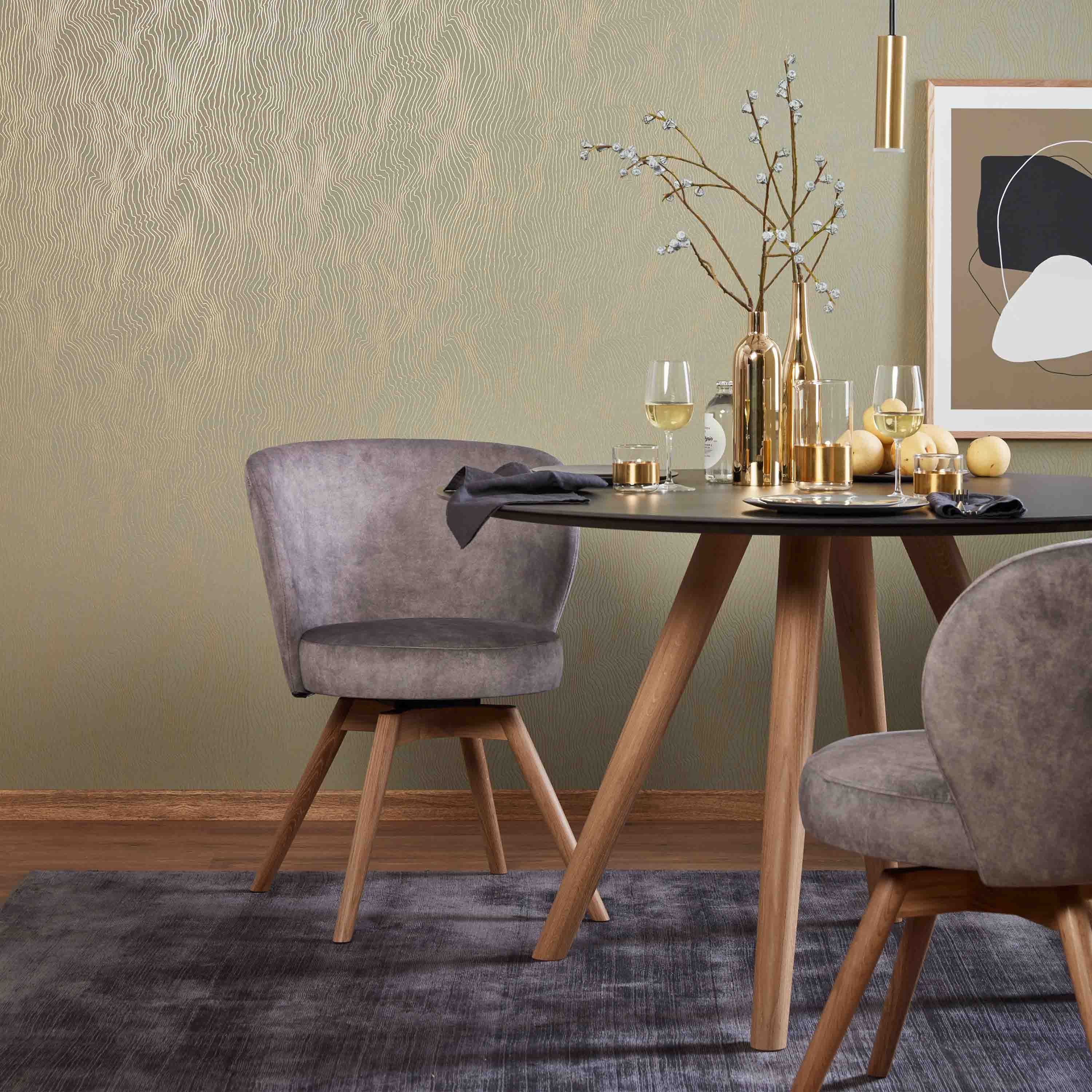 Schöner Wohnen Kollektion Teppich Alessa 140x200 cm Anthrazit Schöner Wohnen Kollektion Teppich Alessa 140x200 cm Anthrazit