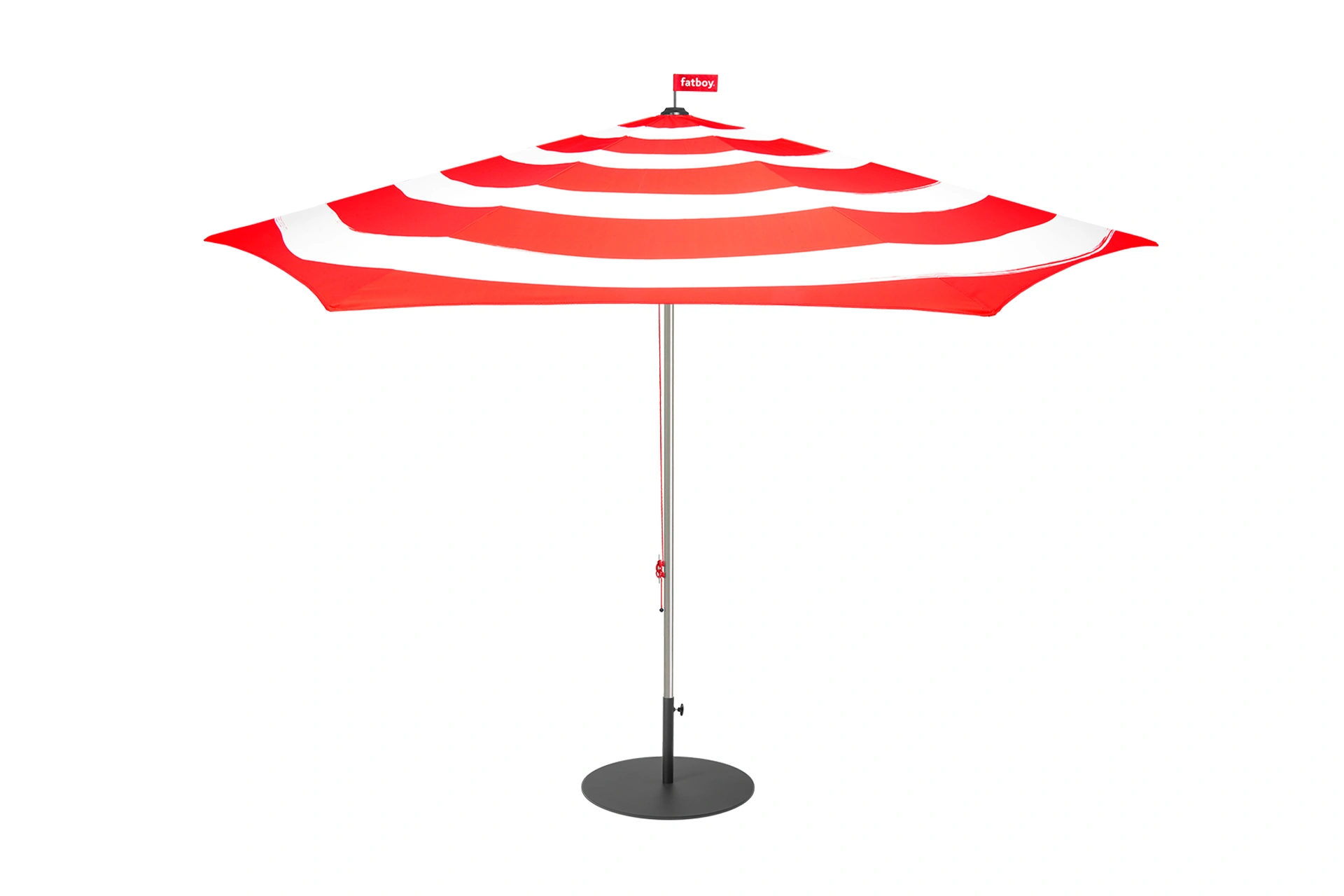 fatboy Sonnenschirm Stripesol Incl. Base Red