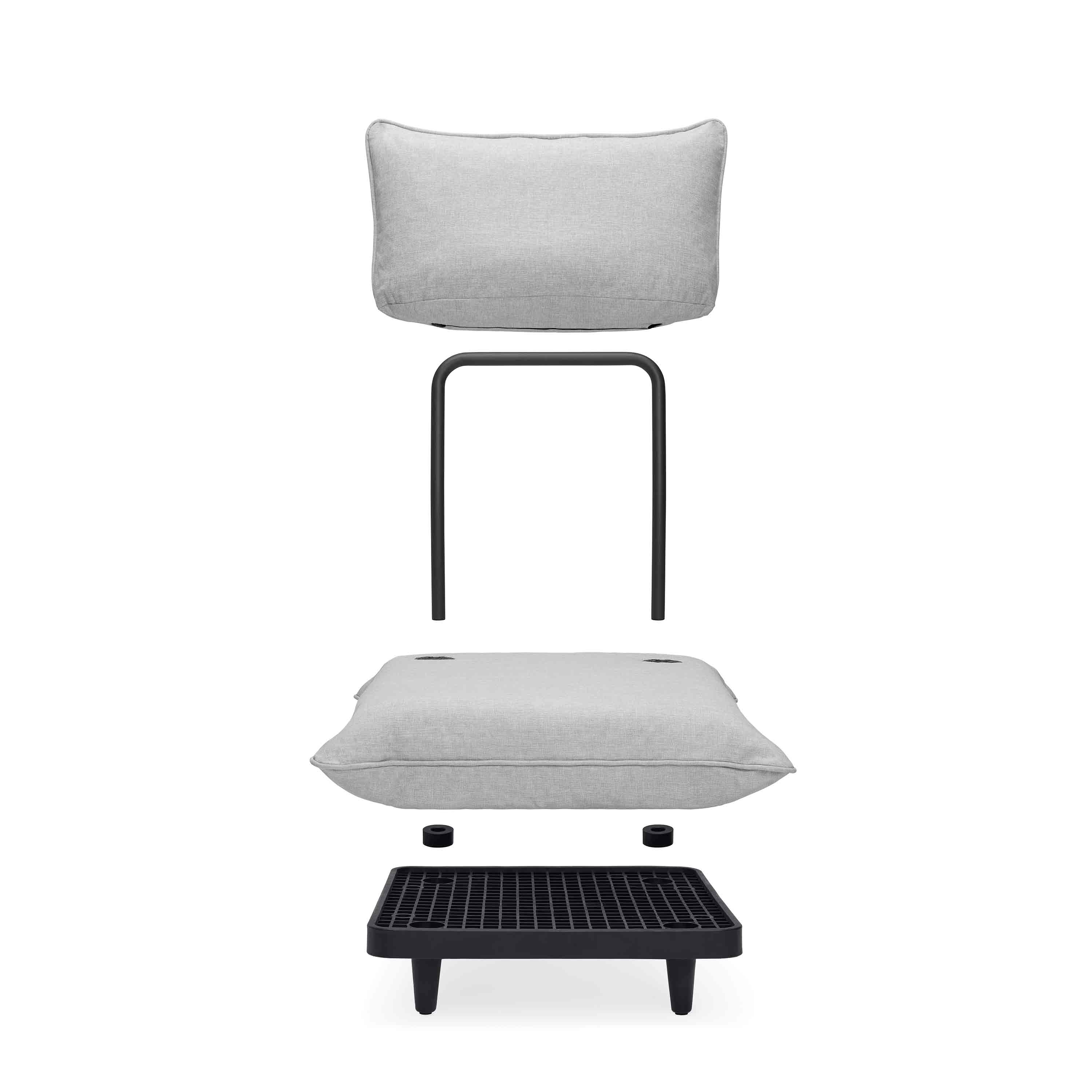 fatboy Gartensofa Paletti Seat Mist