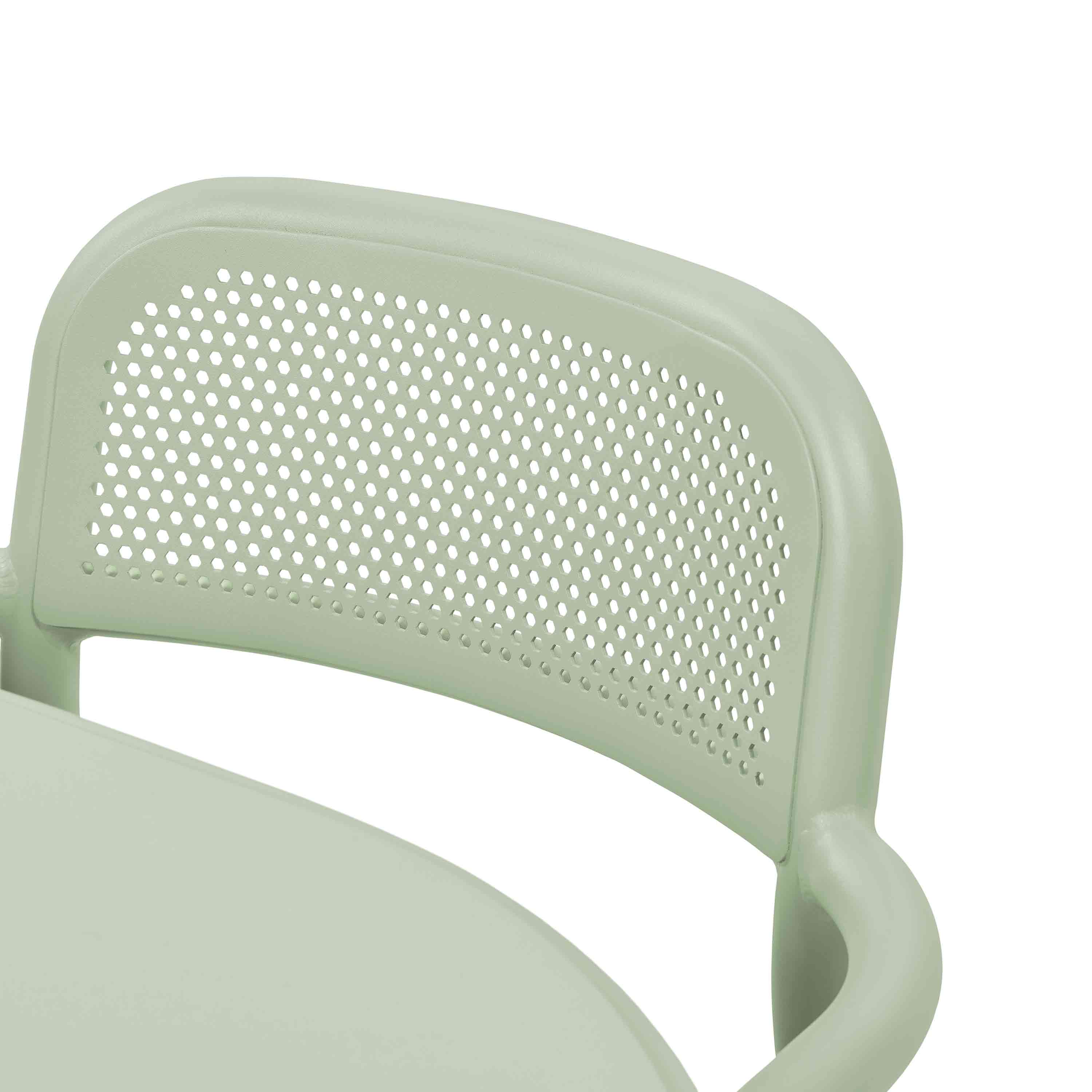 fatboy Gartenstuhl Toni Armchair 2er-Set Mist Green