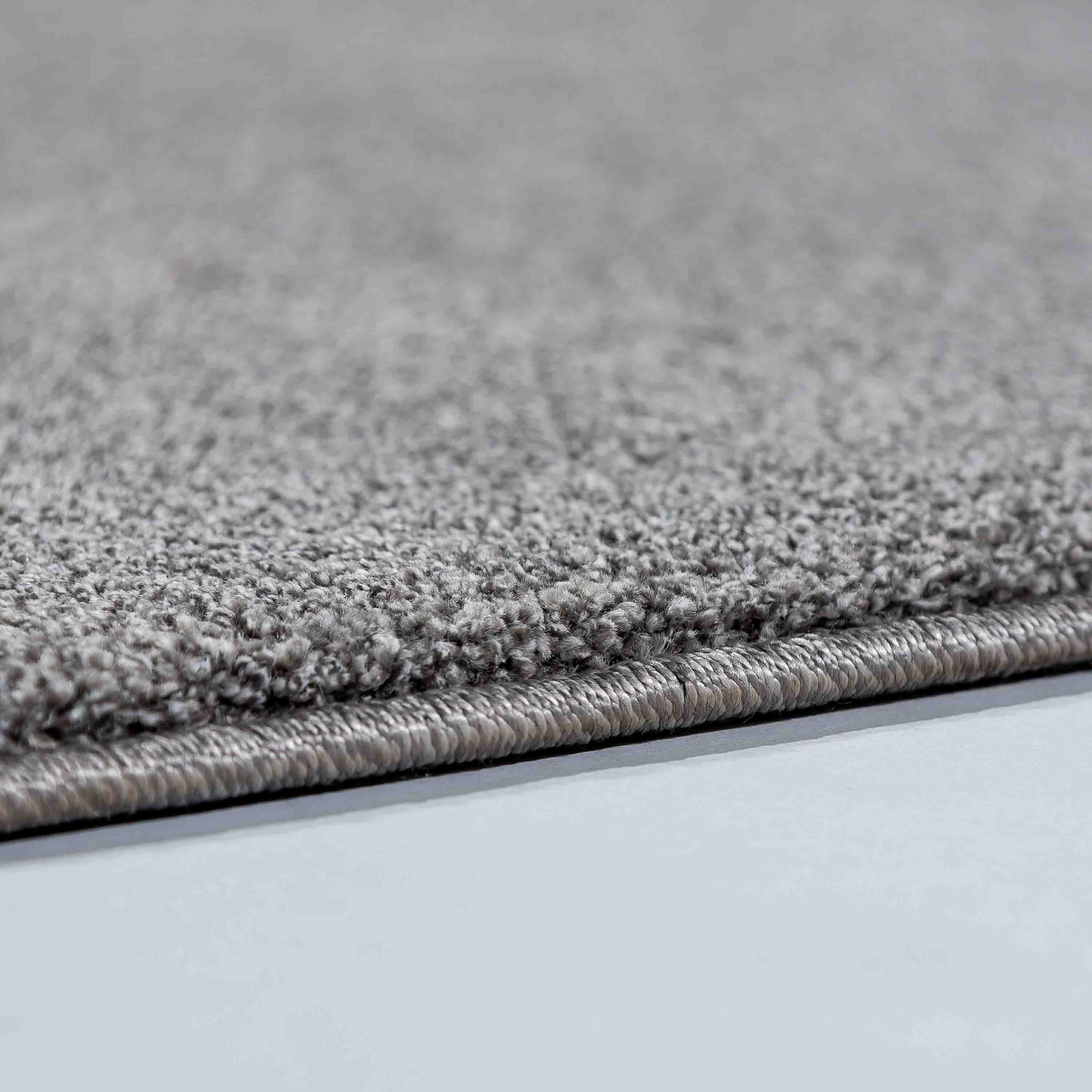 Schöner Wohnen Kollektion Teppich Pure 67x130 cm Silber