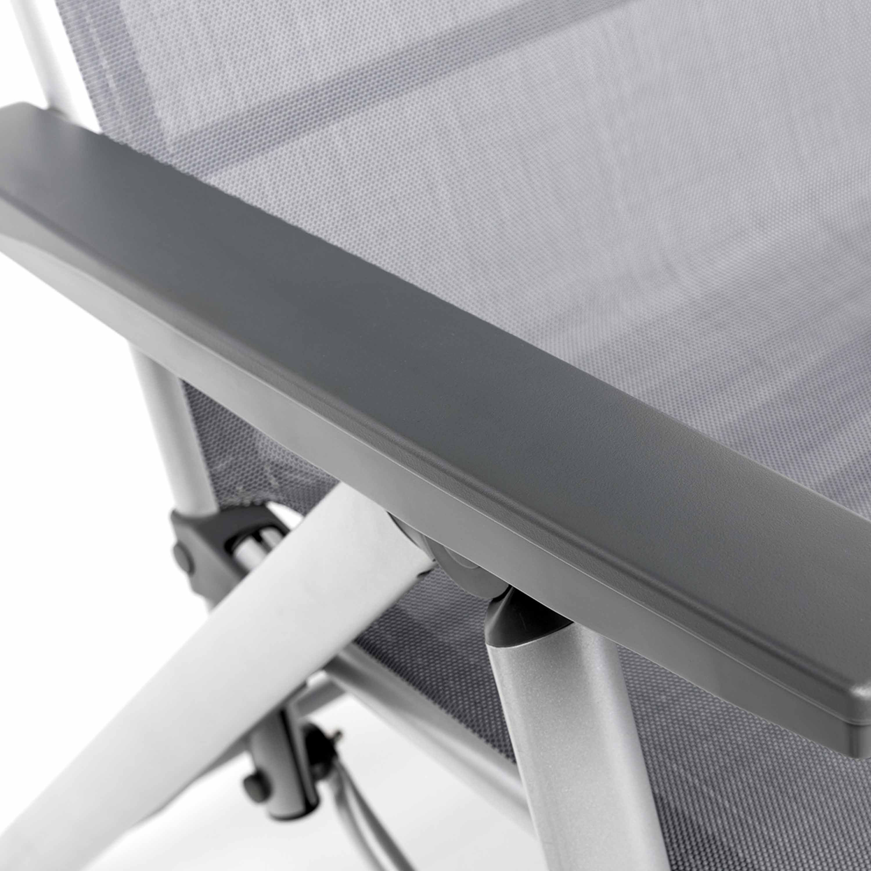 Kettler Gartensessel Cirrus Silver-Line Relaxsessel Silber/Anthrazit-Grau Kettler Gartensessel Cirrus Silver-Line Relaxsessel Silber/Anthrazit-Grau