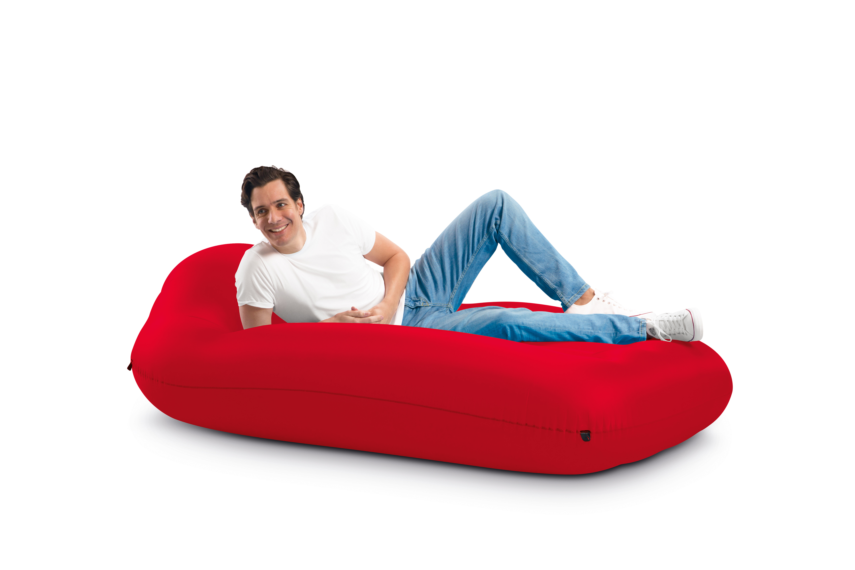 fatboy Aufblasbares Luftsofa Lamzac L Rot fatboy Aufblasbares Luftsofa Lamzac L Rot