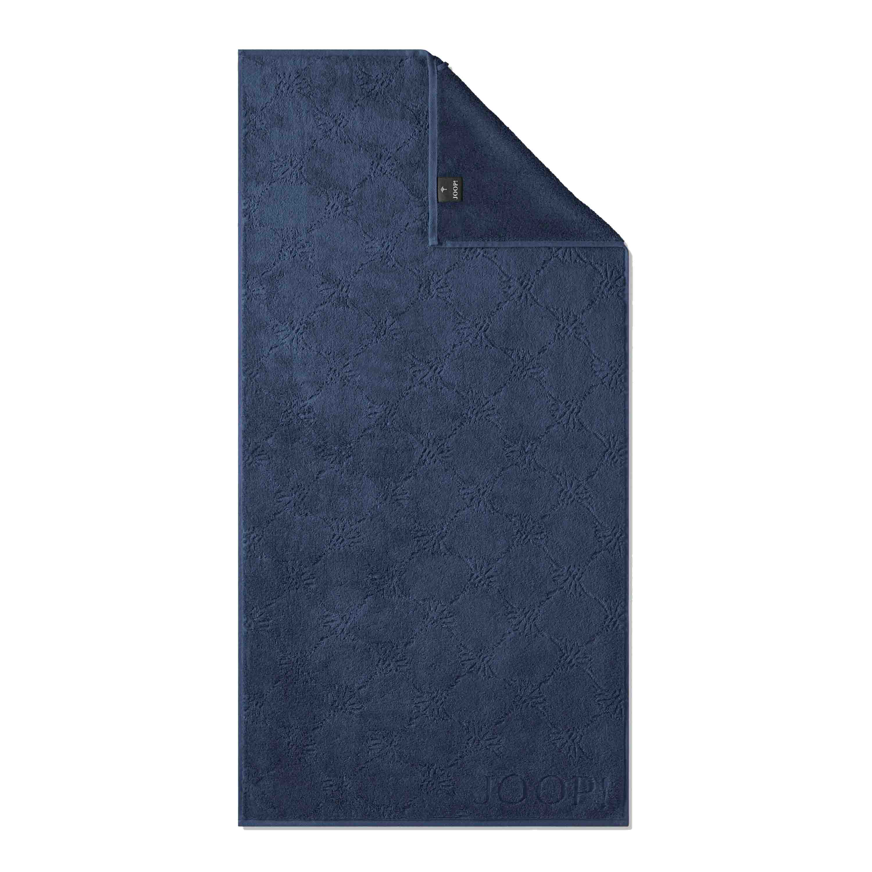 Joop! Handtuch Uni Cornflower 50/100 (3er-Set) Marine