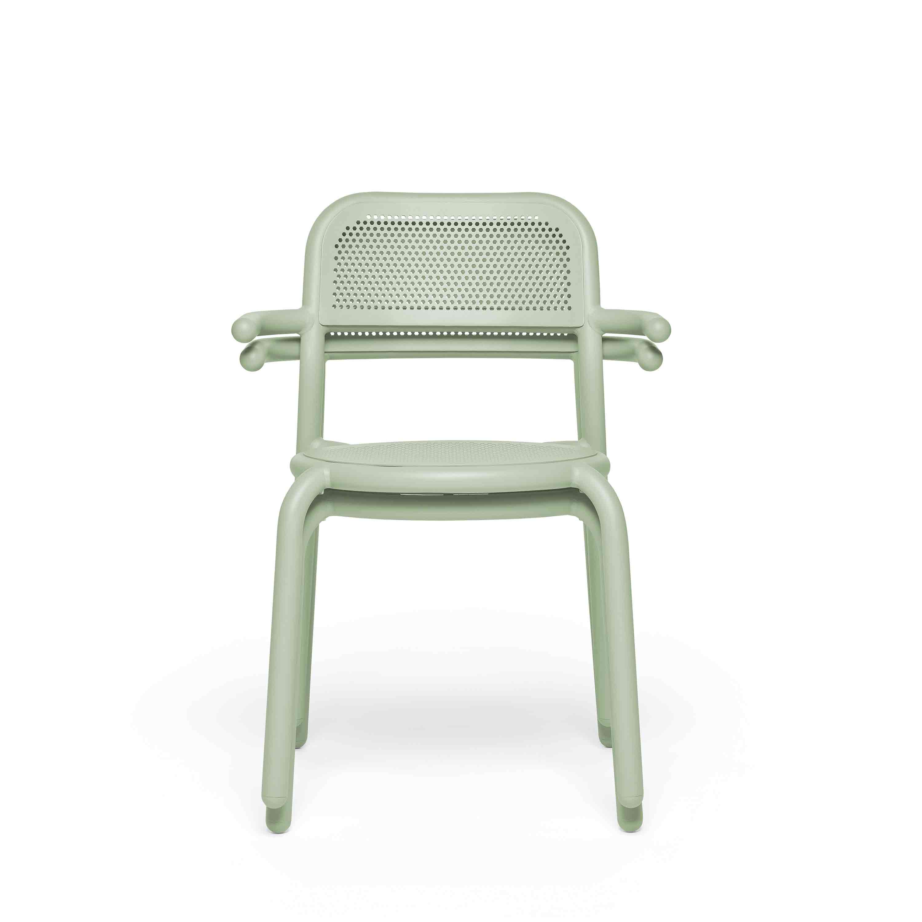 fatboy Gartenstuhl Toni Armchair 2er-Set Mist Green