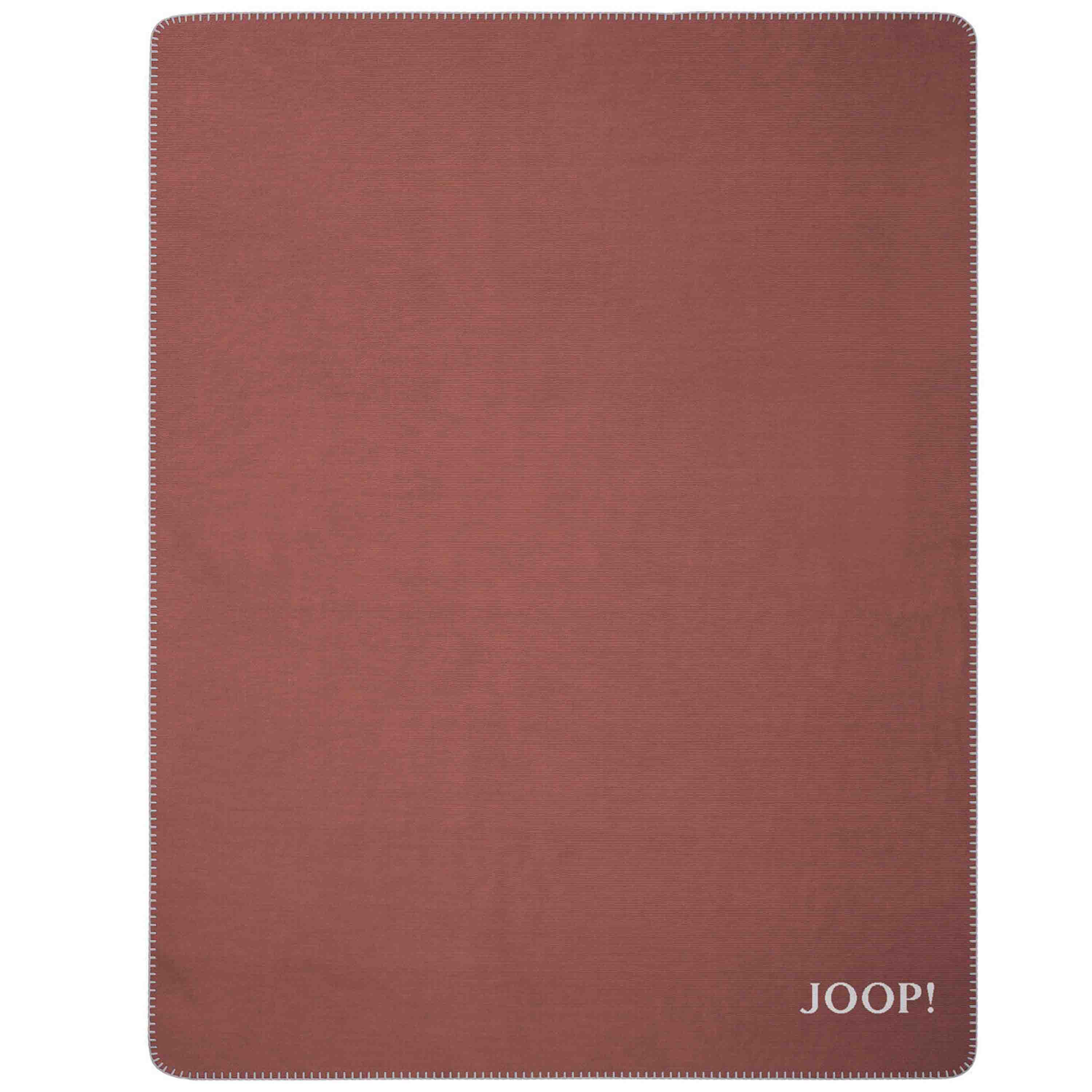 Joop! Wohndecke Melange Doubleface 150x200 cm Orange Natur