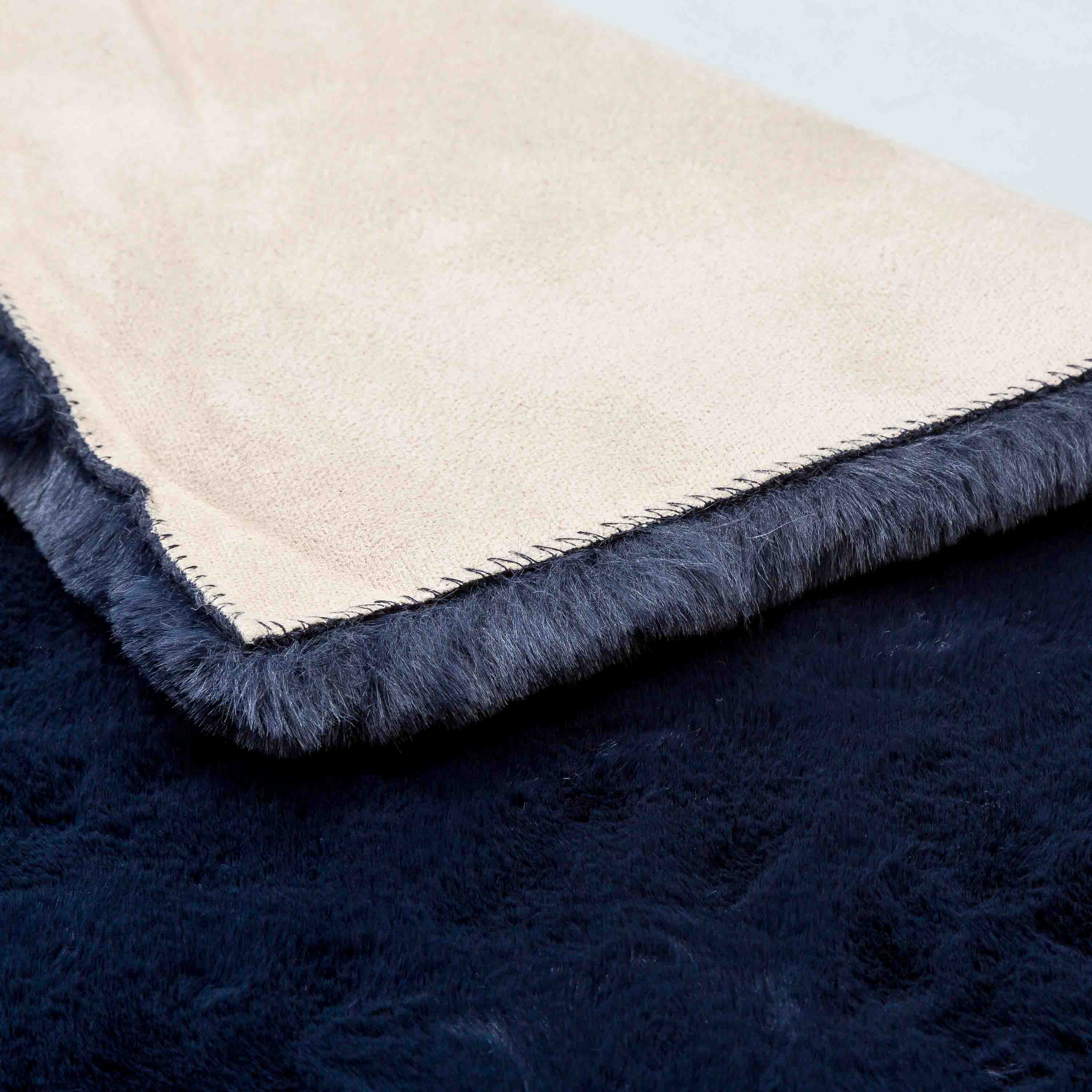Schöner Wohnen Kollektion Teppich Tender 80x150 cm Nachtblau