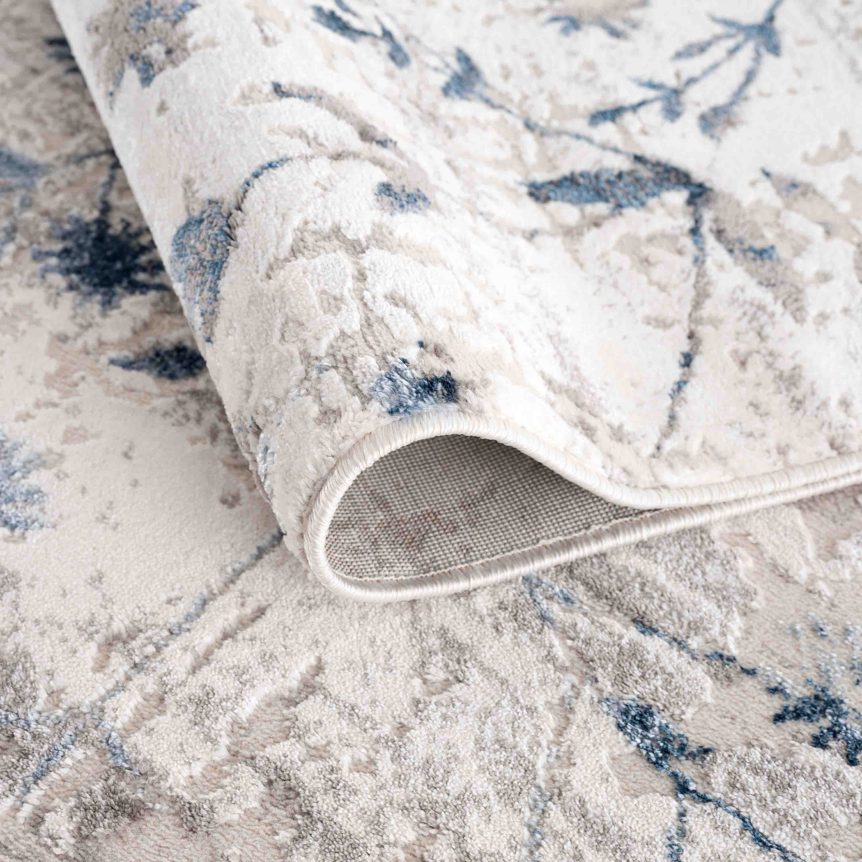 Astra Teppich Antea 133x190 cm Blau Creme Astra Teppich Antea 133x190 cm Blau Creme