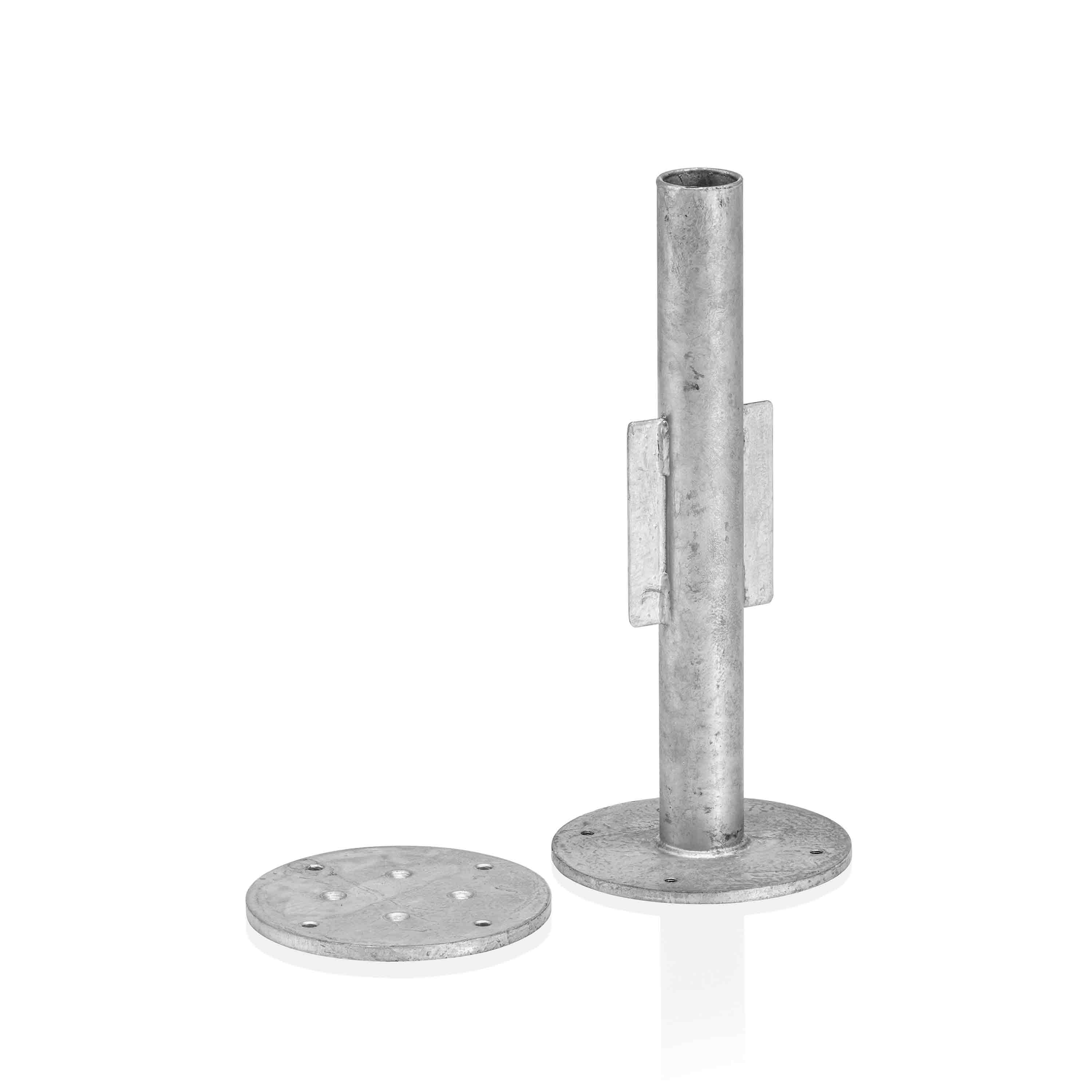 Kettler Bodenhülse Easy Stand Silber