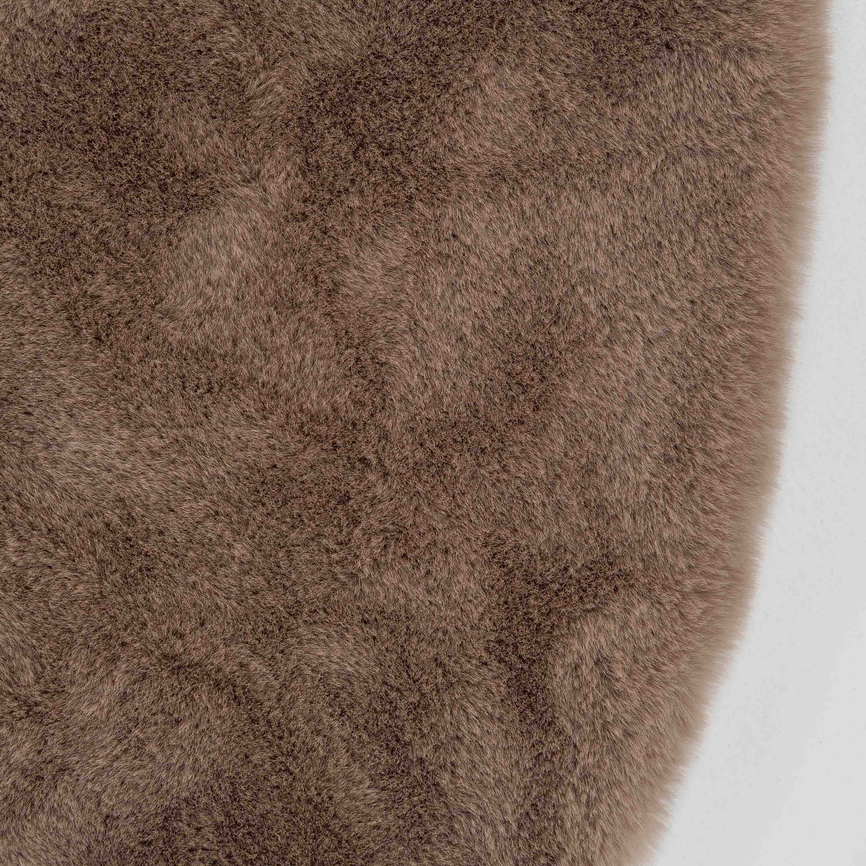 Schöner Wohnen Kollektion Teppich Tender 120 cm Rund Cappuchino