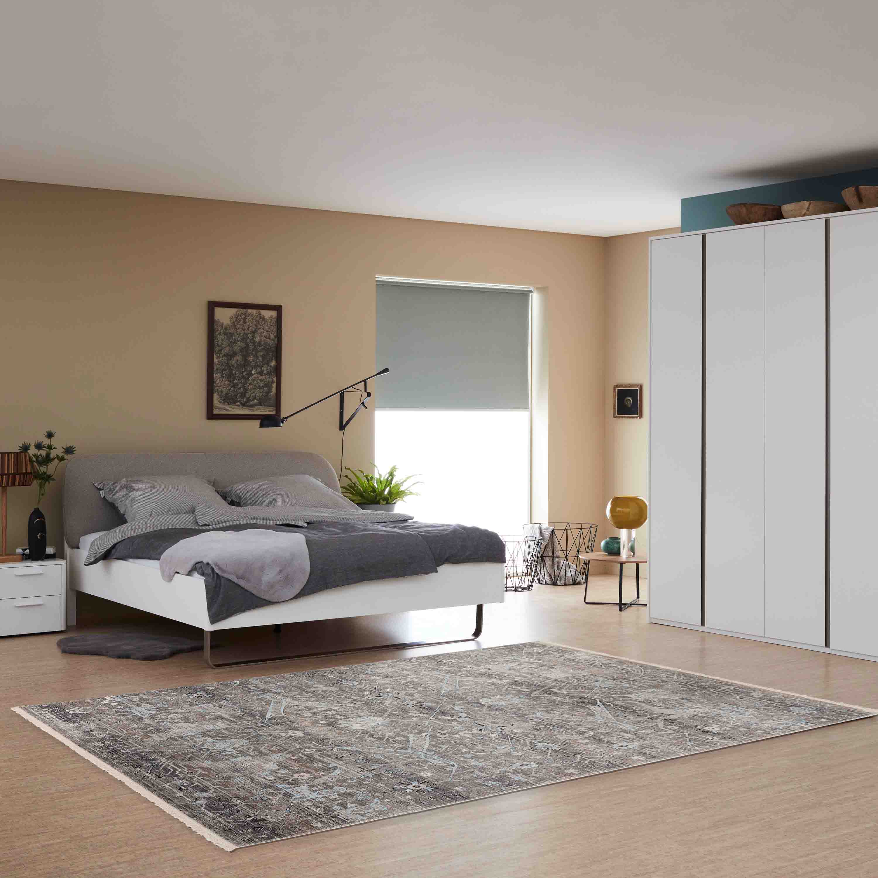 Schöner Wohnen Kollektion Teppich Mystik 133x185 cm Grau