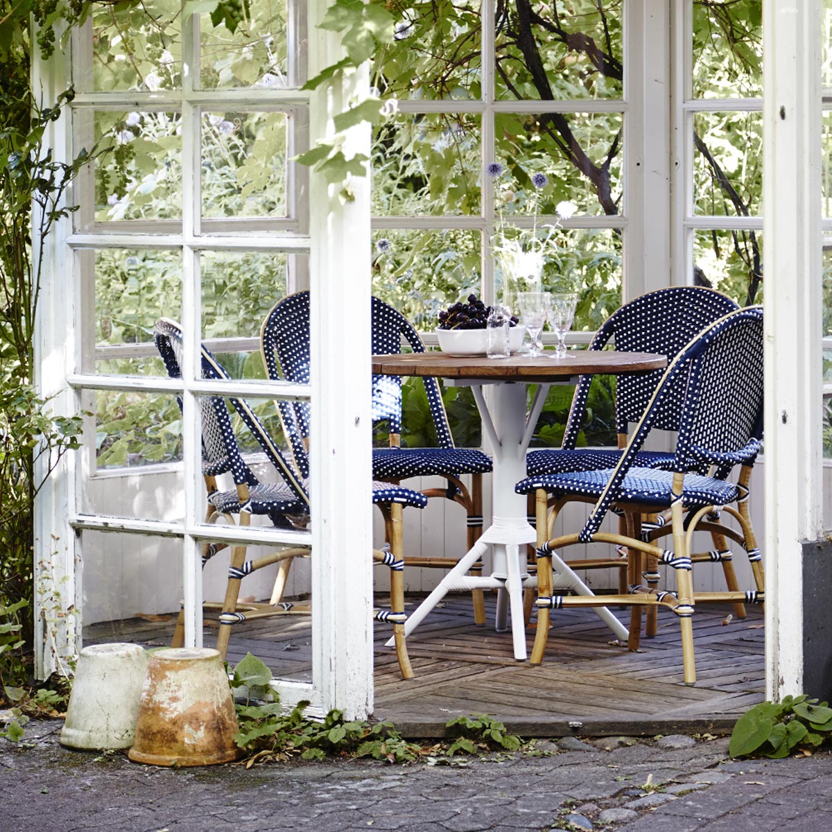 Sika Design Gartenstuhl Sofie Navy Blue