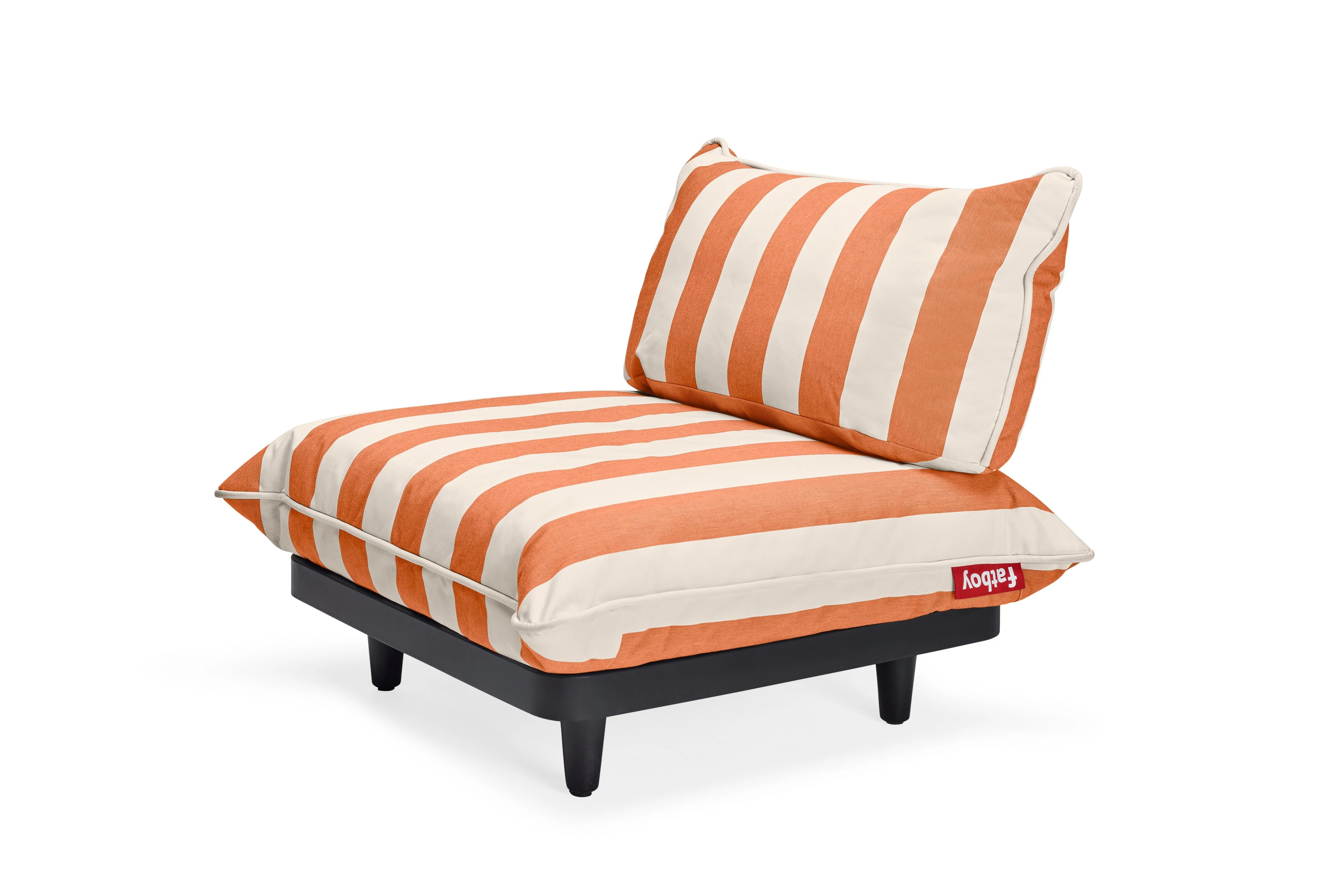 fatboy lounge_set Paletti Seat Stripe Orange Creme