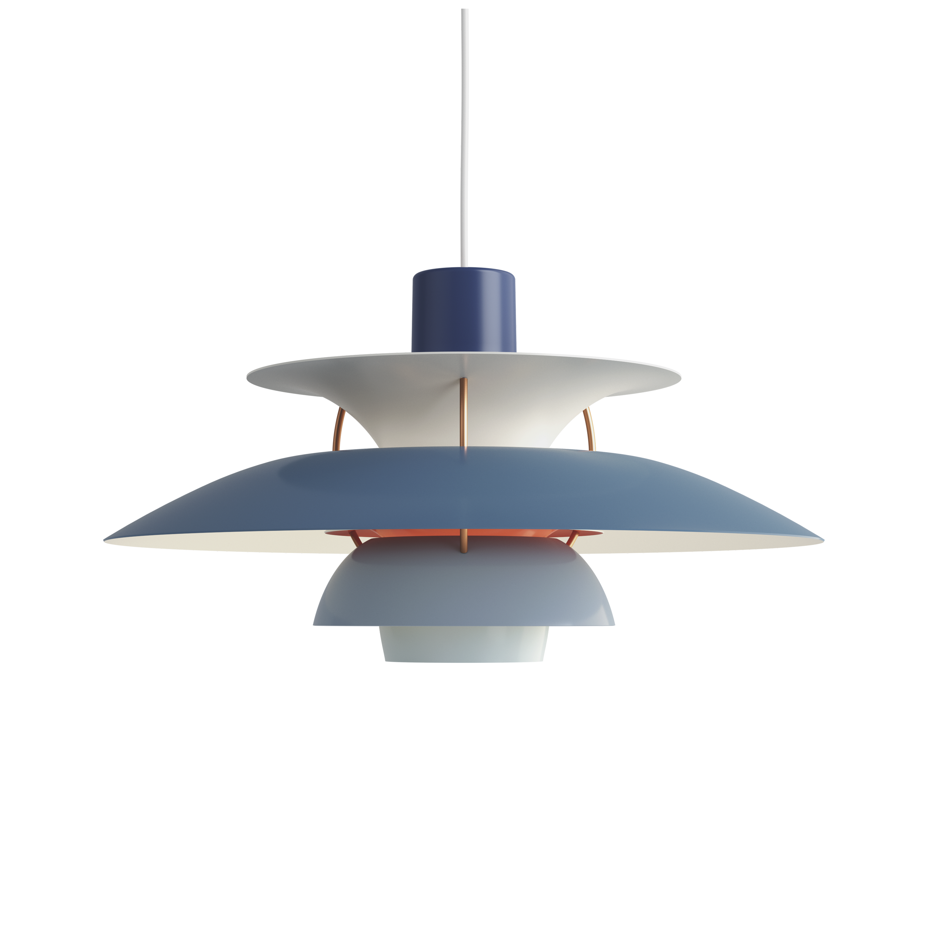 Louis Poulsen Pendelleuchte PH 5 Hues of Blue Louis Poulsen Pendelleuchte PH 5 Hues of Blue