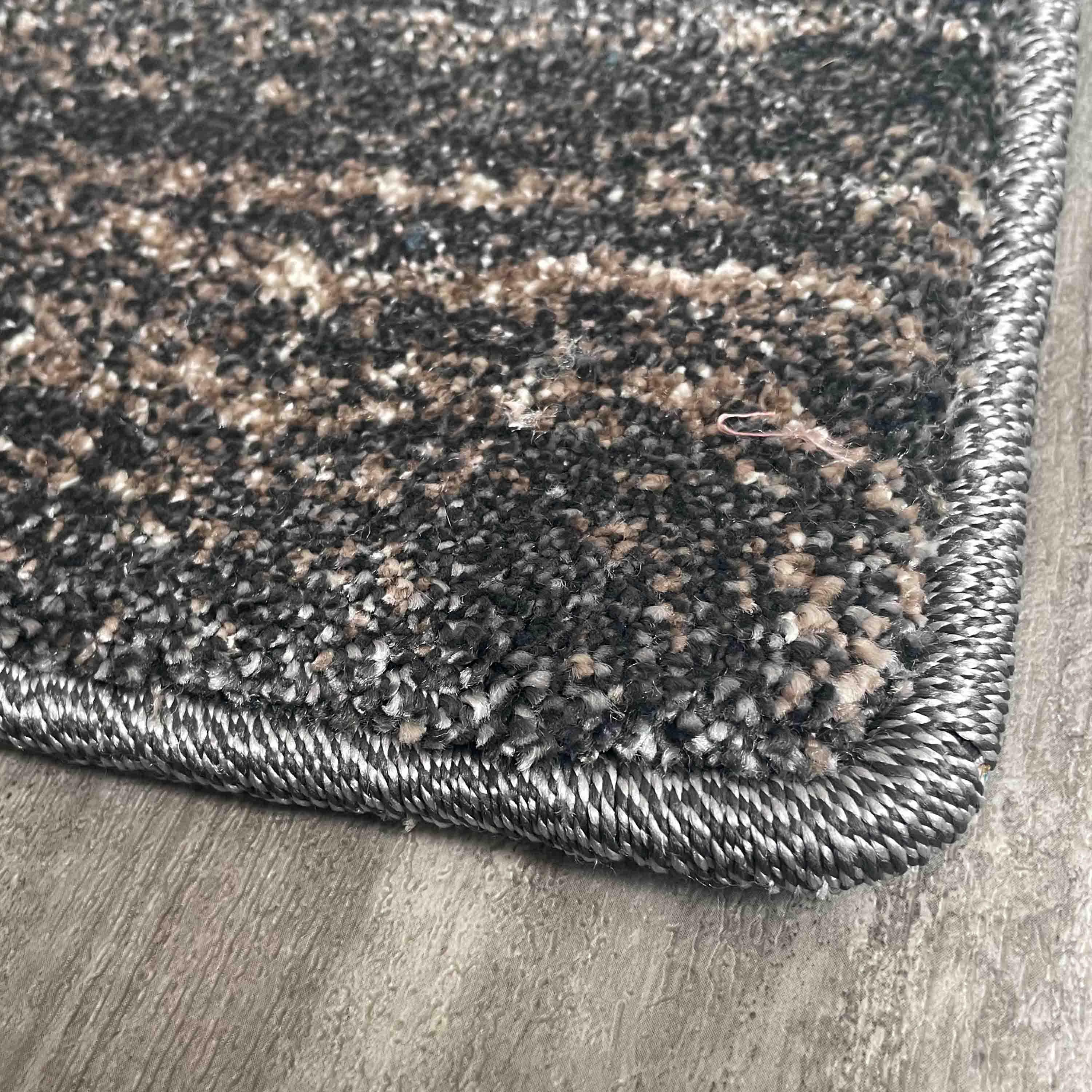 Astra Teppich Savona 80x150 cm Braun/Anthrazit Meliert Astra Teppich Savona 80x150 cm Braun/Anthrazit Meliert