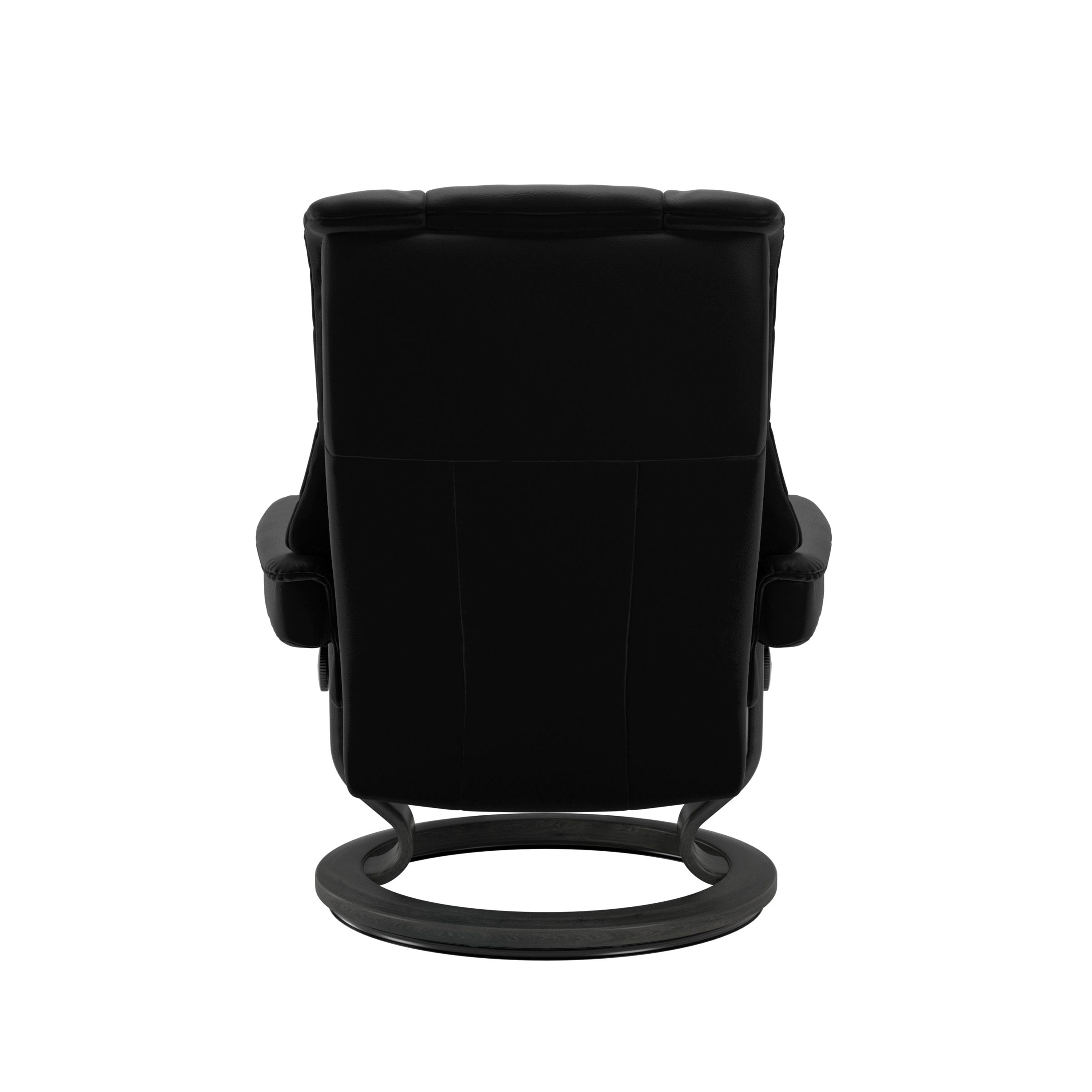 Stressless Mayfair Classic Sessel mit Hocker M Leder Paloma Black Grau 