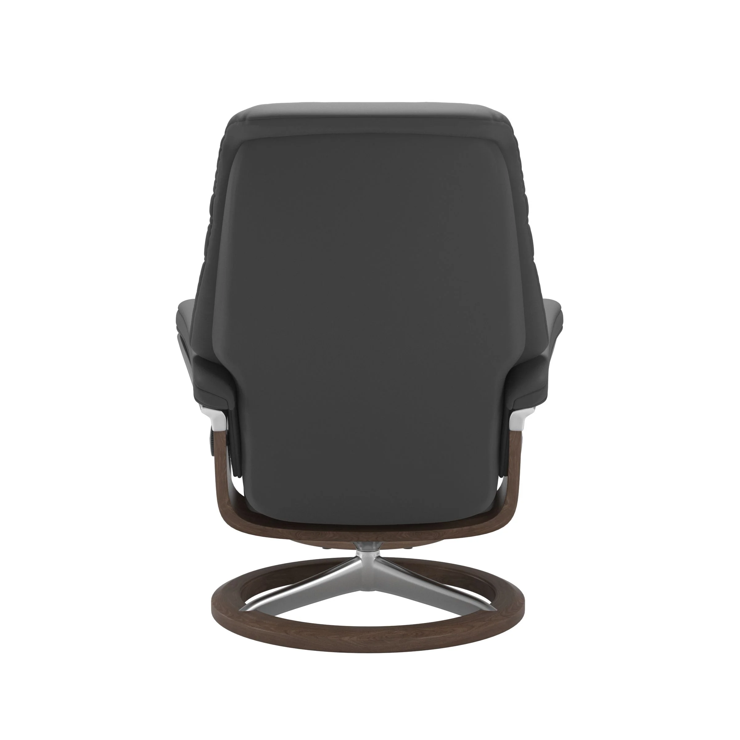 Stressless Sunrise Signature Sessel mit Hocker M Leder Batick Walnuss Chrom