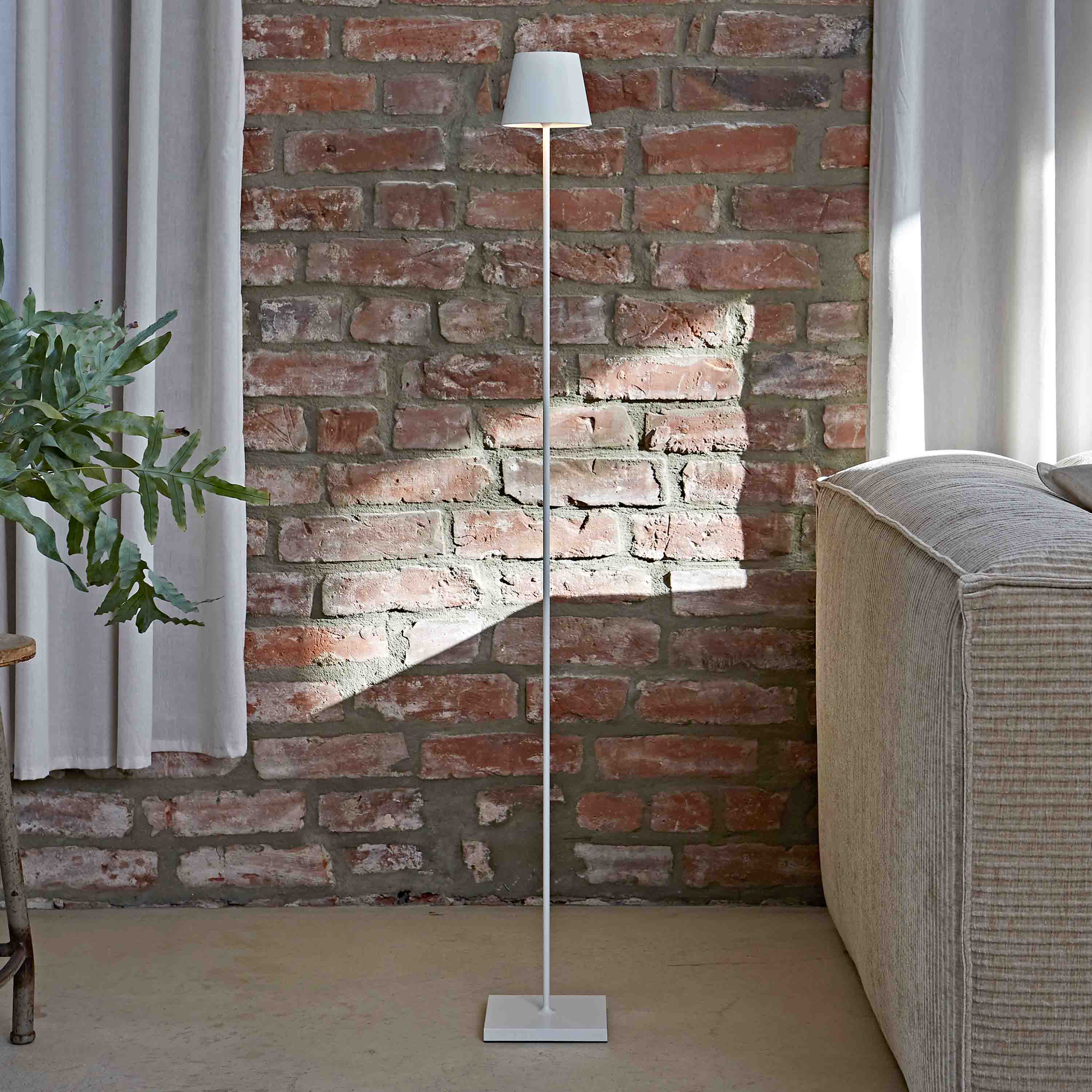 Sigor Stehleuchte Nuindie 120cm Rund Schneeweiß Sigor Stehleuchte Nuindie 120cm Rund Schneeweiß