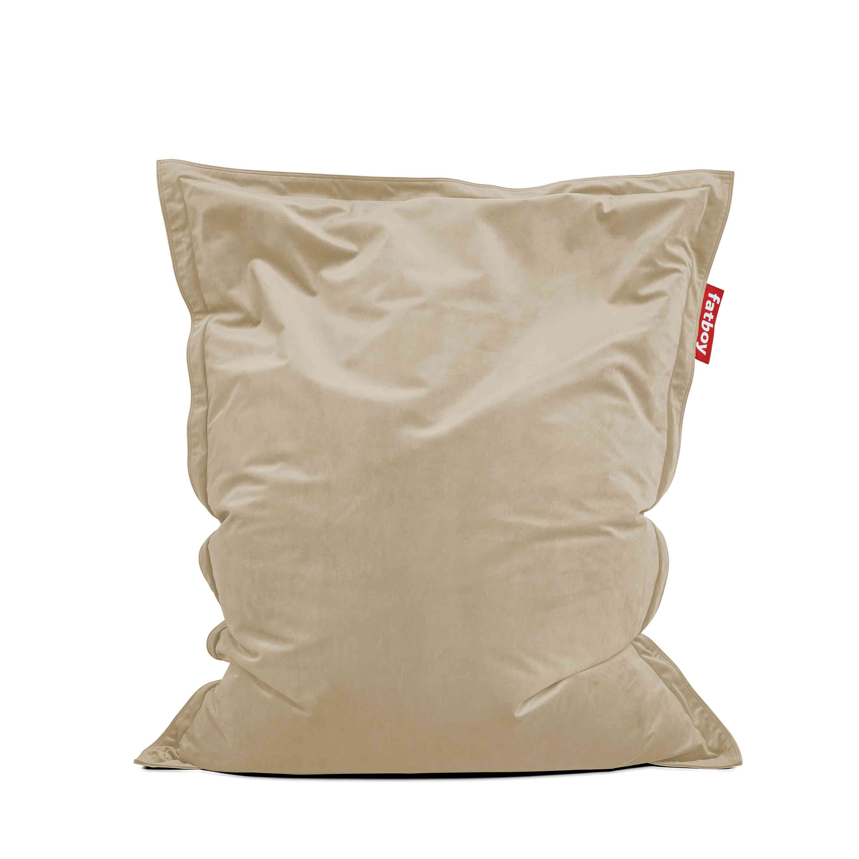 fatboy Sitzsack Original Slim Velvet Recyled Camel