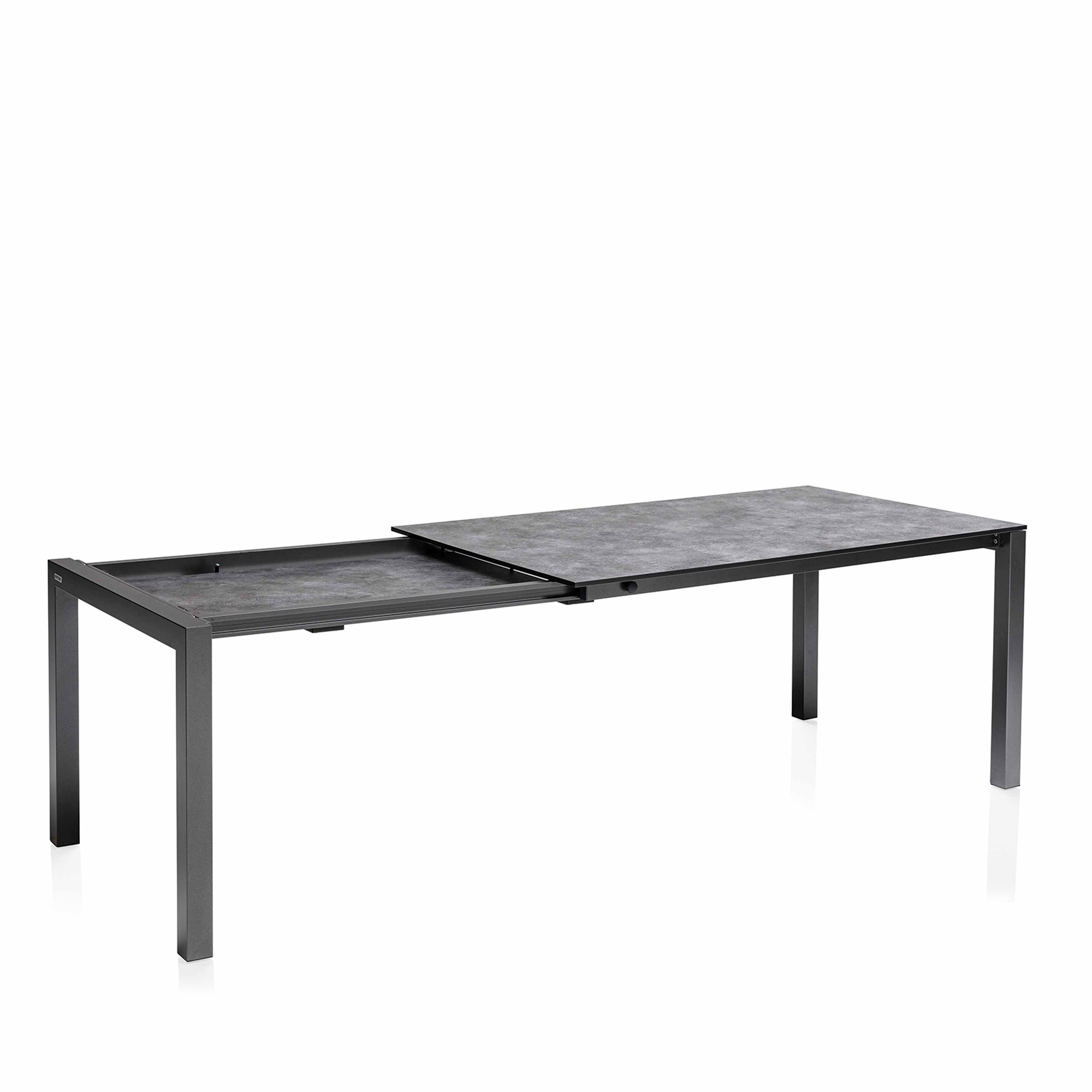 Kettler Gartentisch Cubic Ausziehtisch 150/210x95 Anthrazit